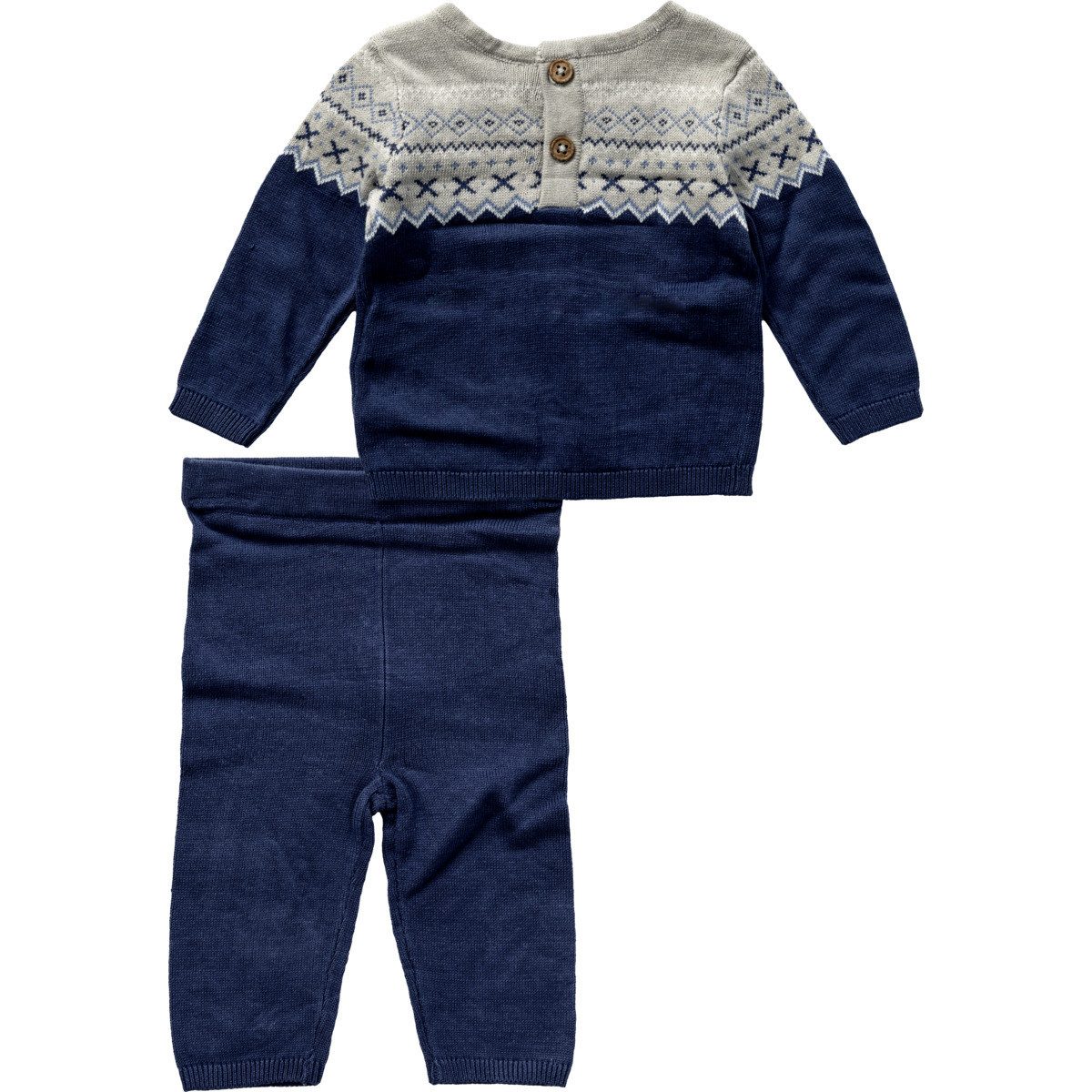 Rock a Bye Baby Boutique Langarmshirt & Hose Norwegermuster Unisex Kinder (2-tlg) Pullover, Hose, Set Pullover, Hose, Krabbelhose, Sweatershirt