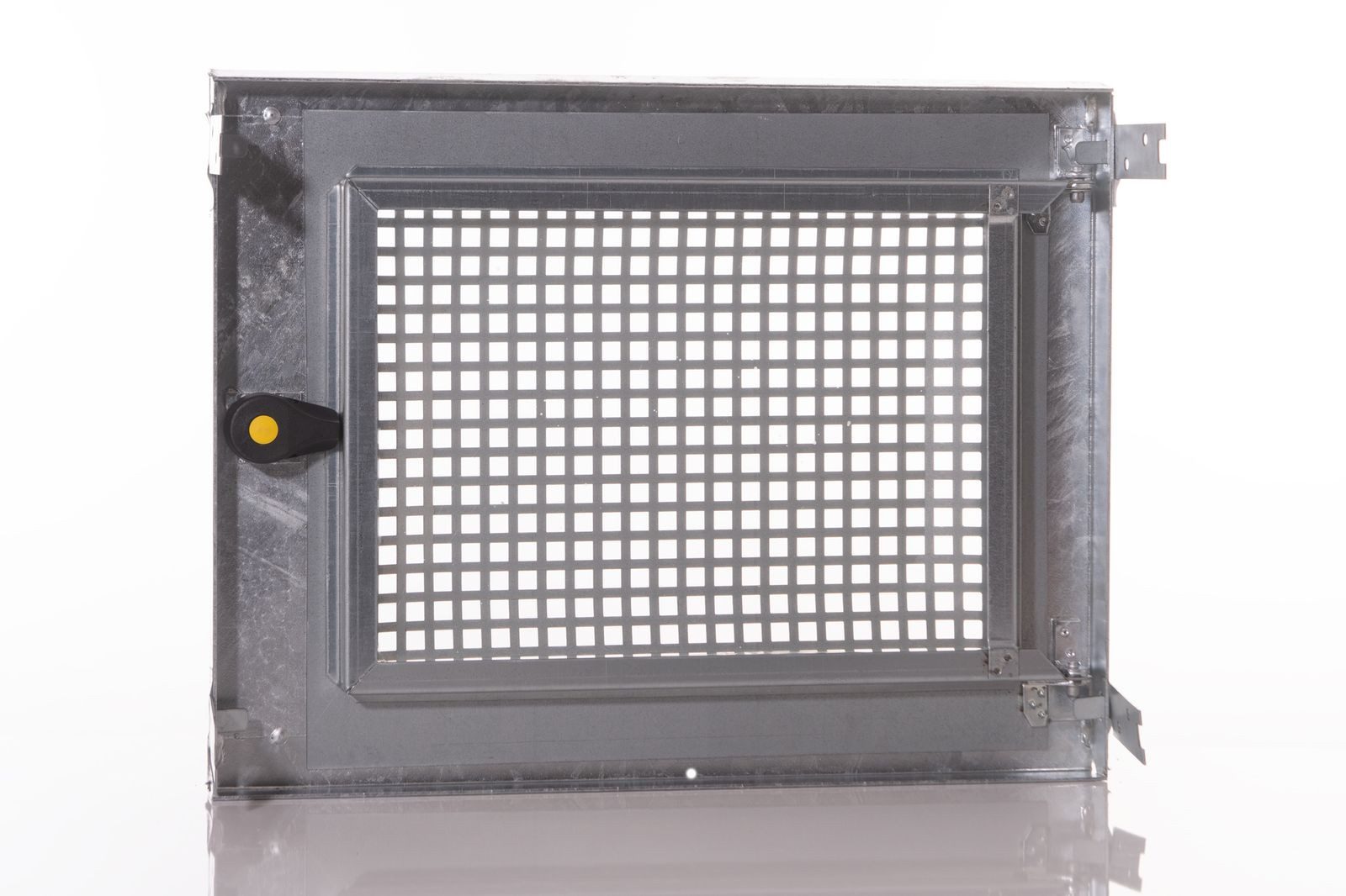 ACO Severin Ahlmann GmbH & Co. KG Kellerfenster MARKANT Stahlkellerfenster verzinkt Einfachglas ESG + Schutzgitter, Größe: 70x40cm, Gitter und Flügel separat schwenkbar, inkl. Maueranker