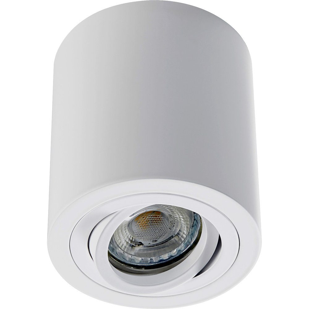 HEITRONIC Deckenleuchte Heitronic 500737 AD9001 Aufbauleuchte LED GU10 12 W Weiß