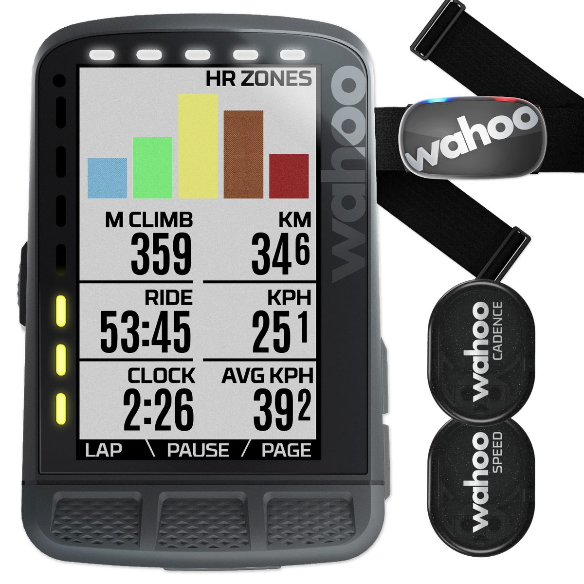 Wahoo Fahrradcomputer »Wahoo Fitness ELEMNT ROAM Bundle - GPS Fahrrad-Computer,  RPM Speed & Cadence, TiCKR 2«, Navigation, Fahrdaten, Fitnessdaten und Handy  Konnektivität online kaufen | OTTO