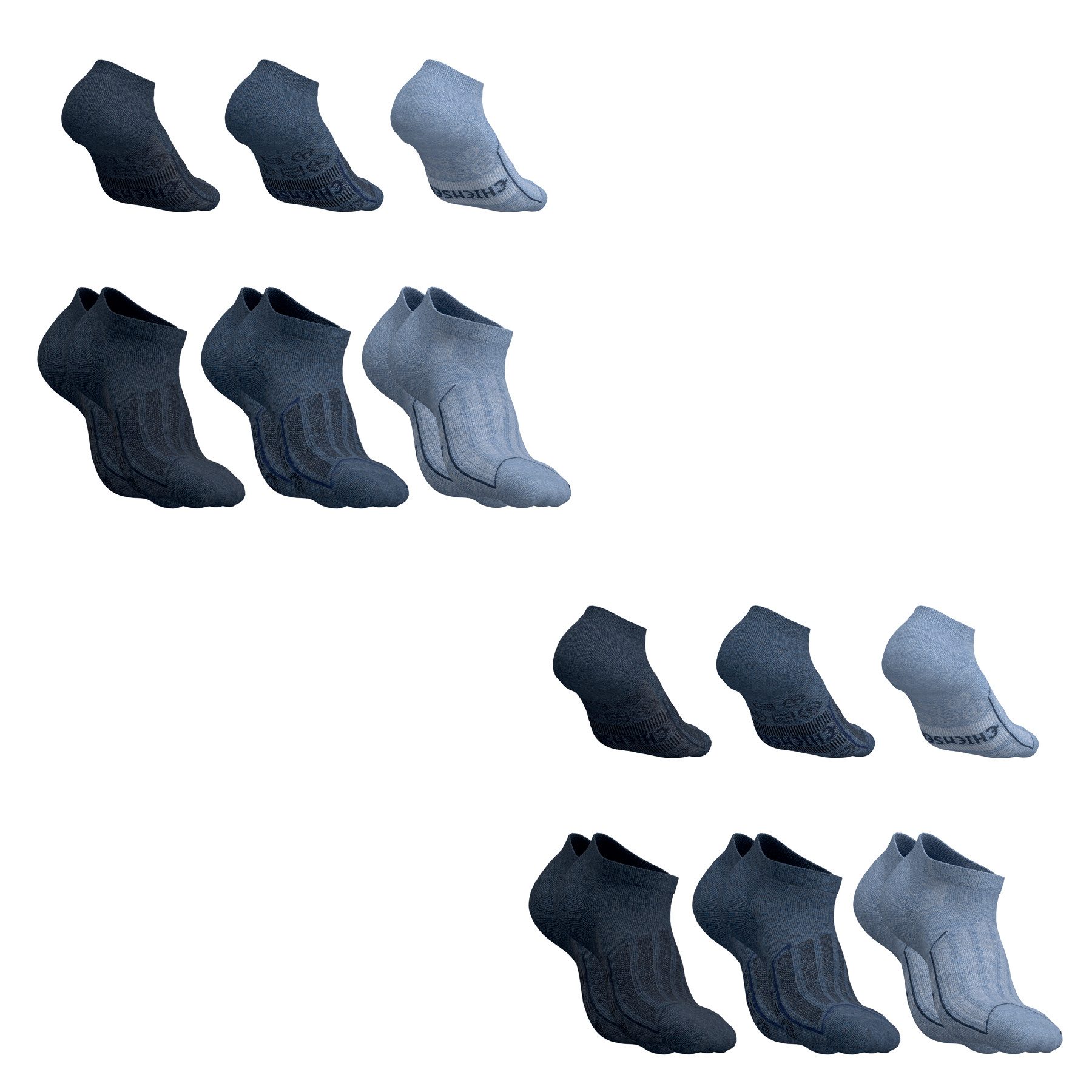 Chiemsee Sneakersocken Breeze Unisex (12-Paar)