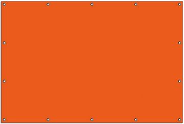 Wallario Sichtschutzzaunmatten Orange, 2-teilig