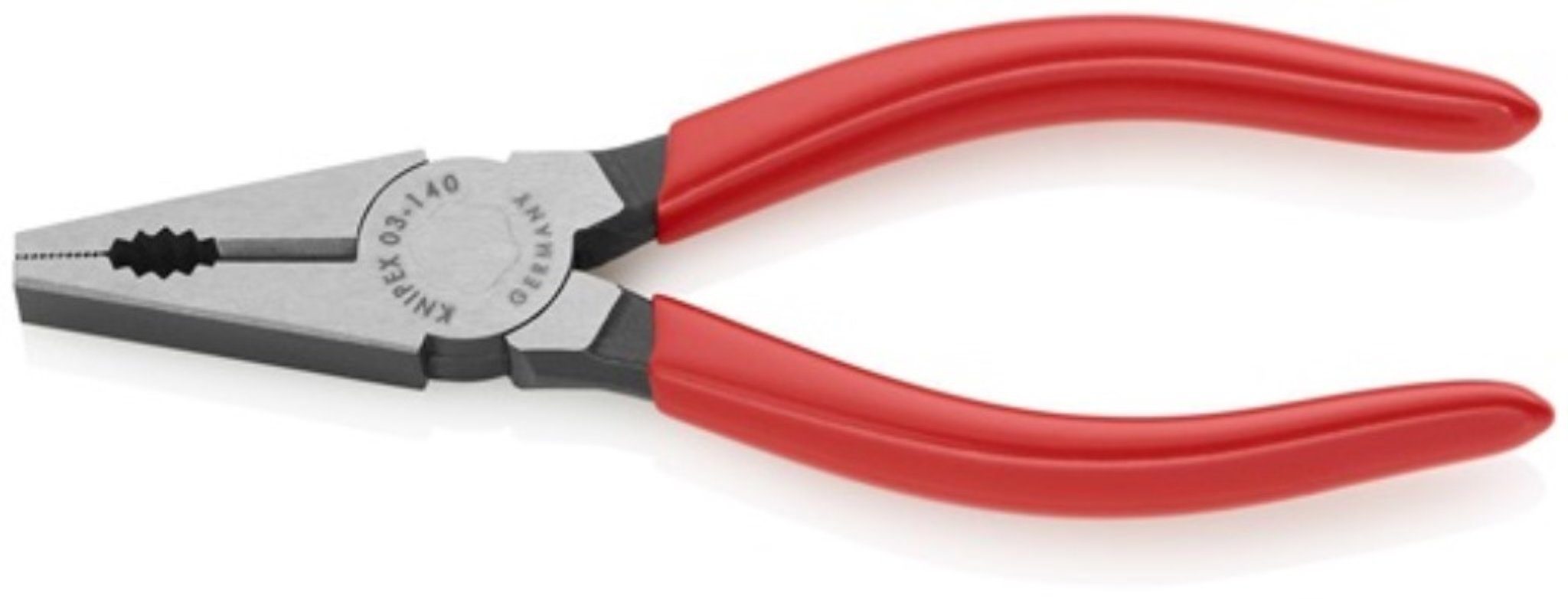 pol.Ku.-Überzug Kombizange für Greifzonen Knipex Kombizange L.140mm Flach- KNIPEX und