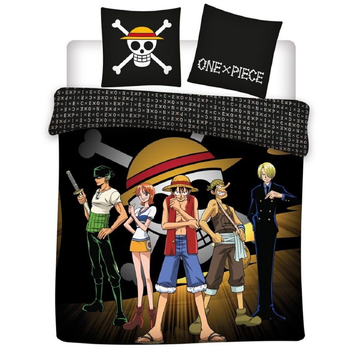 One Piece Bettwäsche 3-teiliges Set – günstig online kaufen