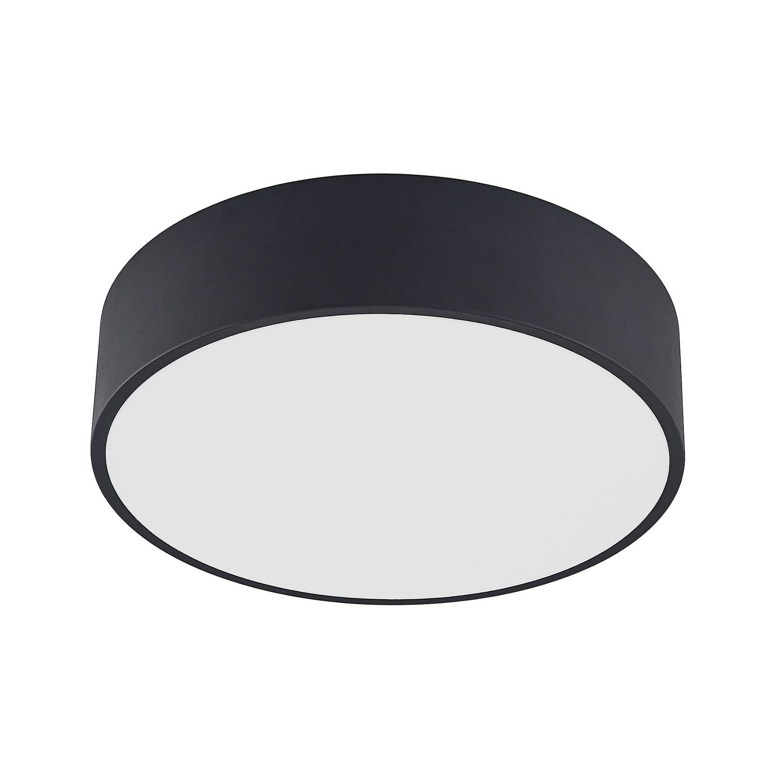 Arcchio Deckenleuchten Noabelle, LED, Metall, Schwarz Farbwechsel warmweiß / tageslicht IP20, LED 27 W gesamt, Farbwechsel warmweiß / tageslicht