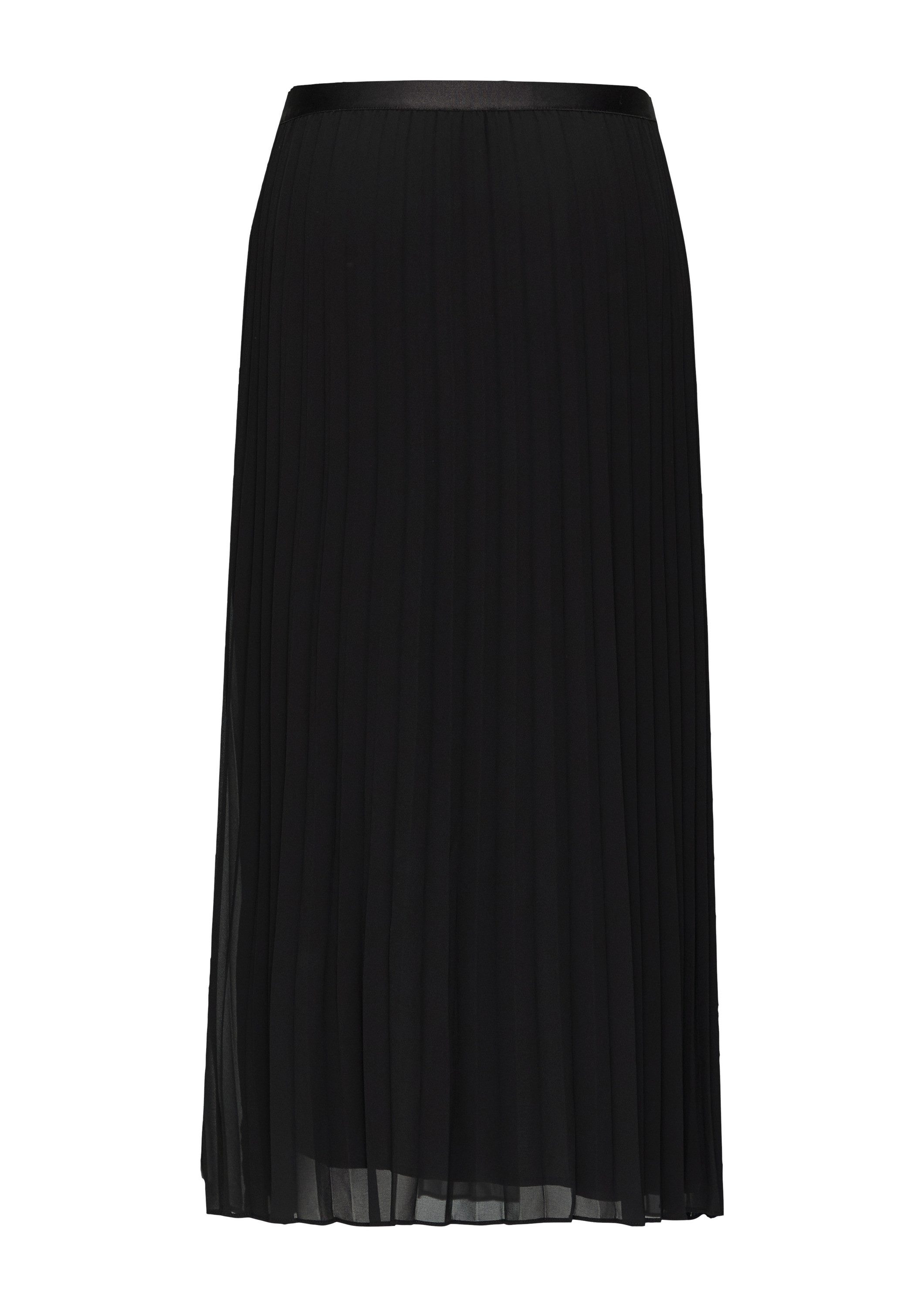 s.Oliver Midirock Rock Plissierter Rock mit elastischem Bund