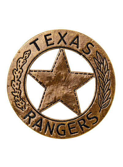 Metamorph Kostüm Texas Ranger Sheriffstern, Originalgetreue Replik dieses klassischen Abzeichens