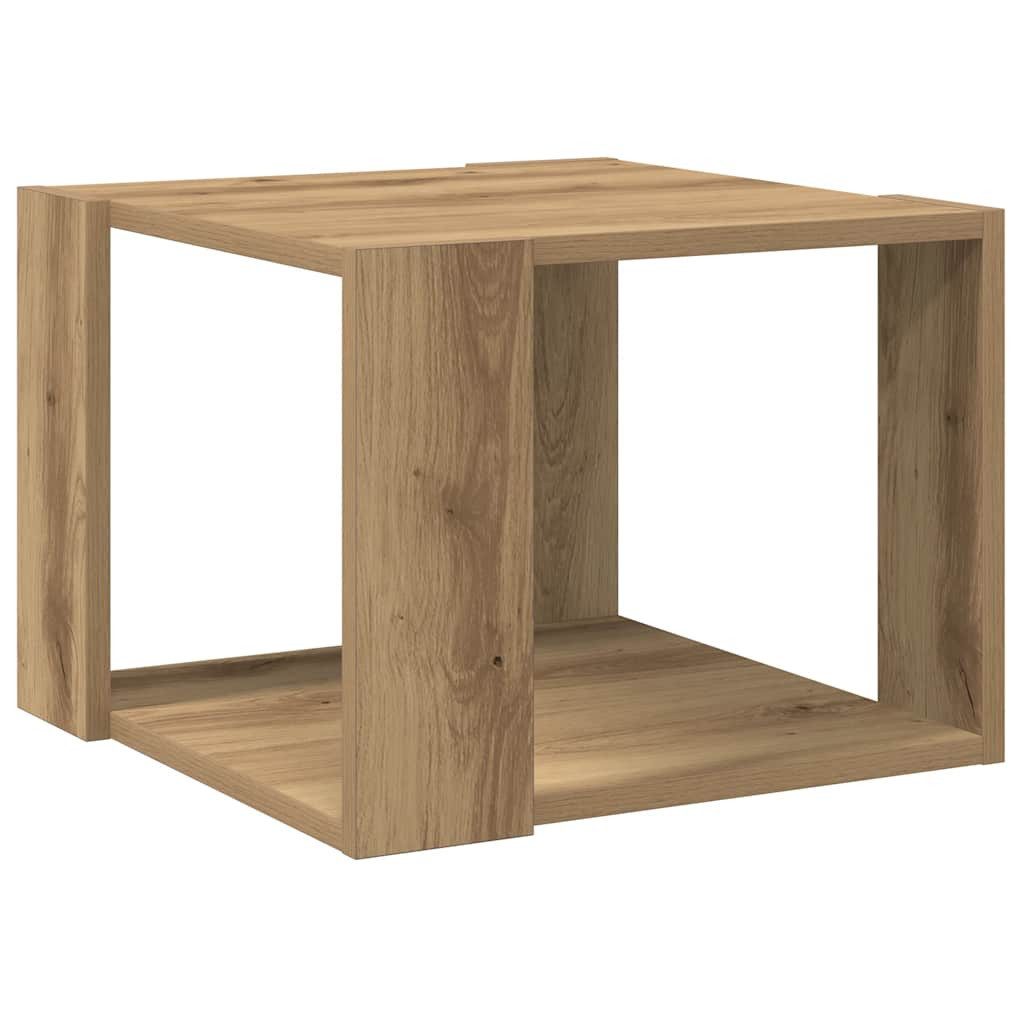 vidaXL Couchtisch Couchtisch Artisan-Eiche 40x40x30 cm Holzwerkstoff (1-St)