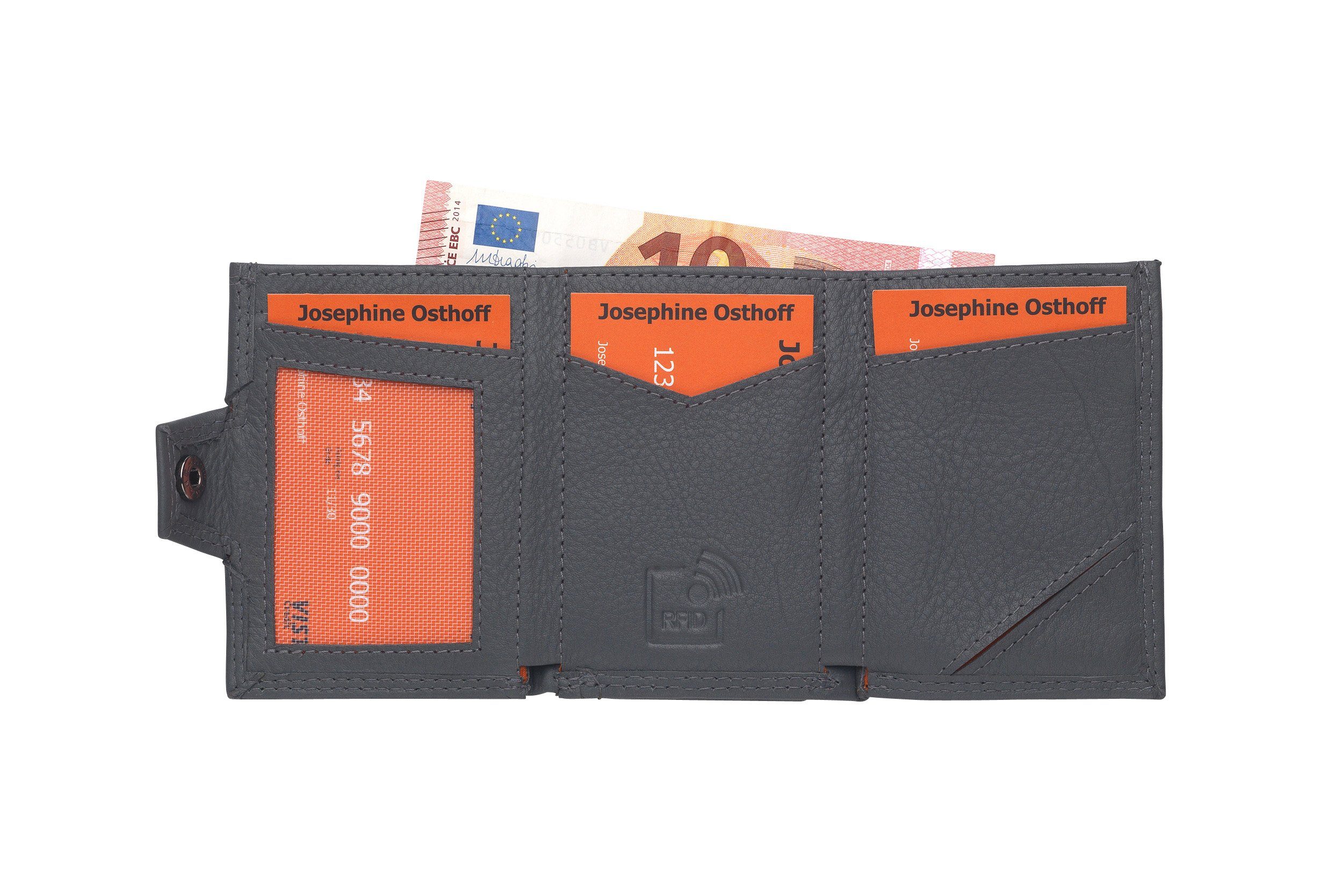 Josephine Osthoff Geldbörse Zürich Card Wallet Slim marmor