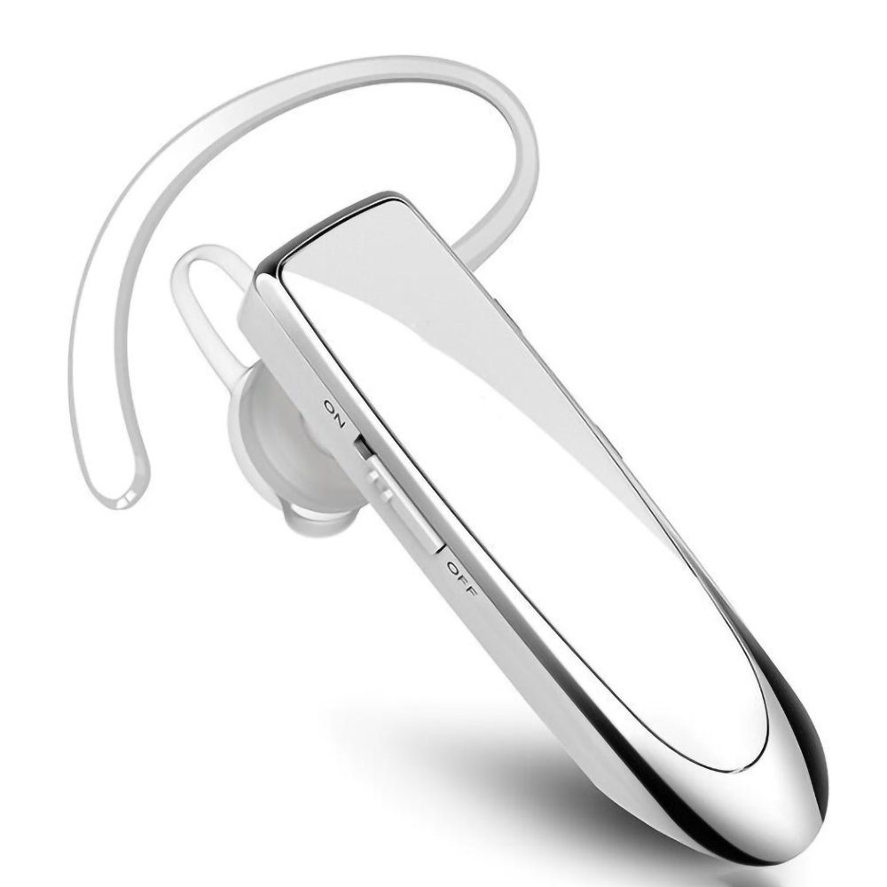 GelldG Bluetooth Headset Wireless Pre-speech Telephone Bluetooth-Kopfhörer Weiß