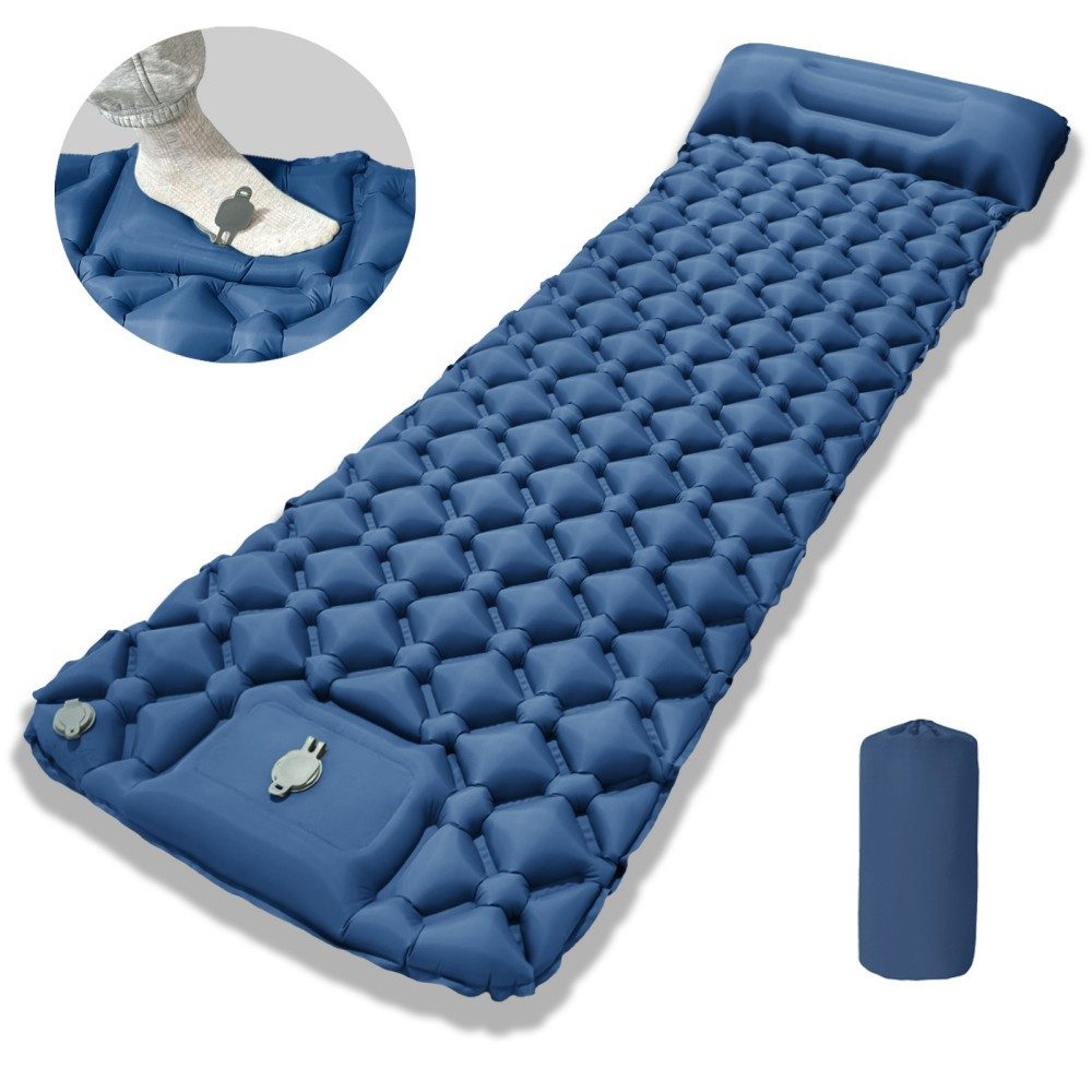 SIKAINI Trekkingmatte Camping-Luftmatratze für Outdoor & Reisen, (Komfortabel & strapazierfähig Vielseitig einsetzbar), Verbindbares Design Kompakt & tragbar
