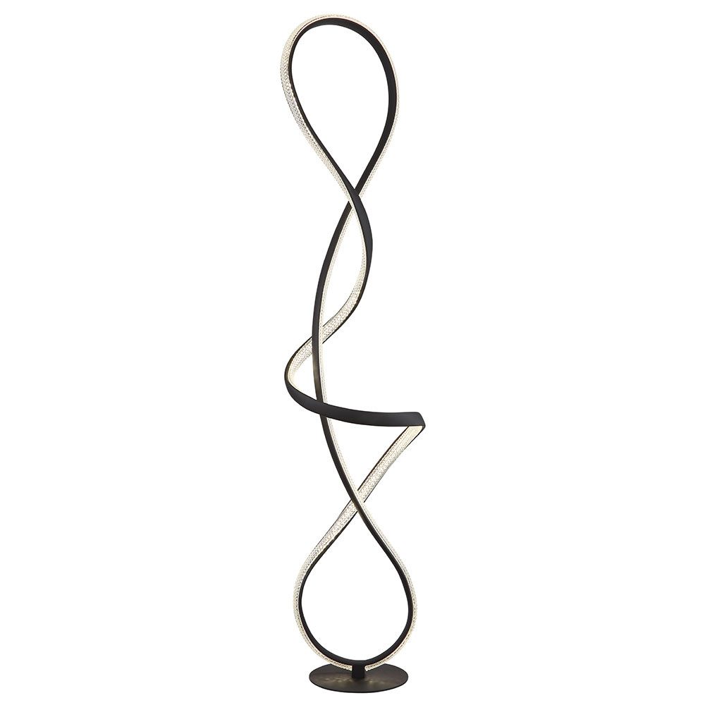 GLOBO LIGHTING LED Stehlampe, LED-Leuchtmittel fest verbaut, Neutralweiß, Stehlampe Stehleuchte Designlampe LED Kristallleuchte Höhe 132,5 cm