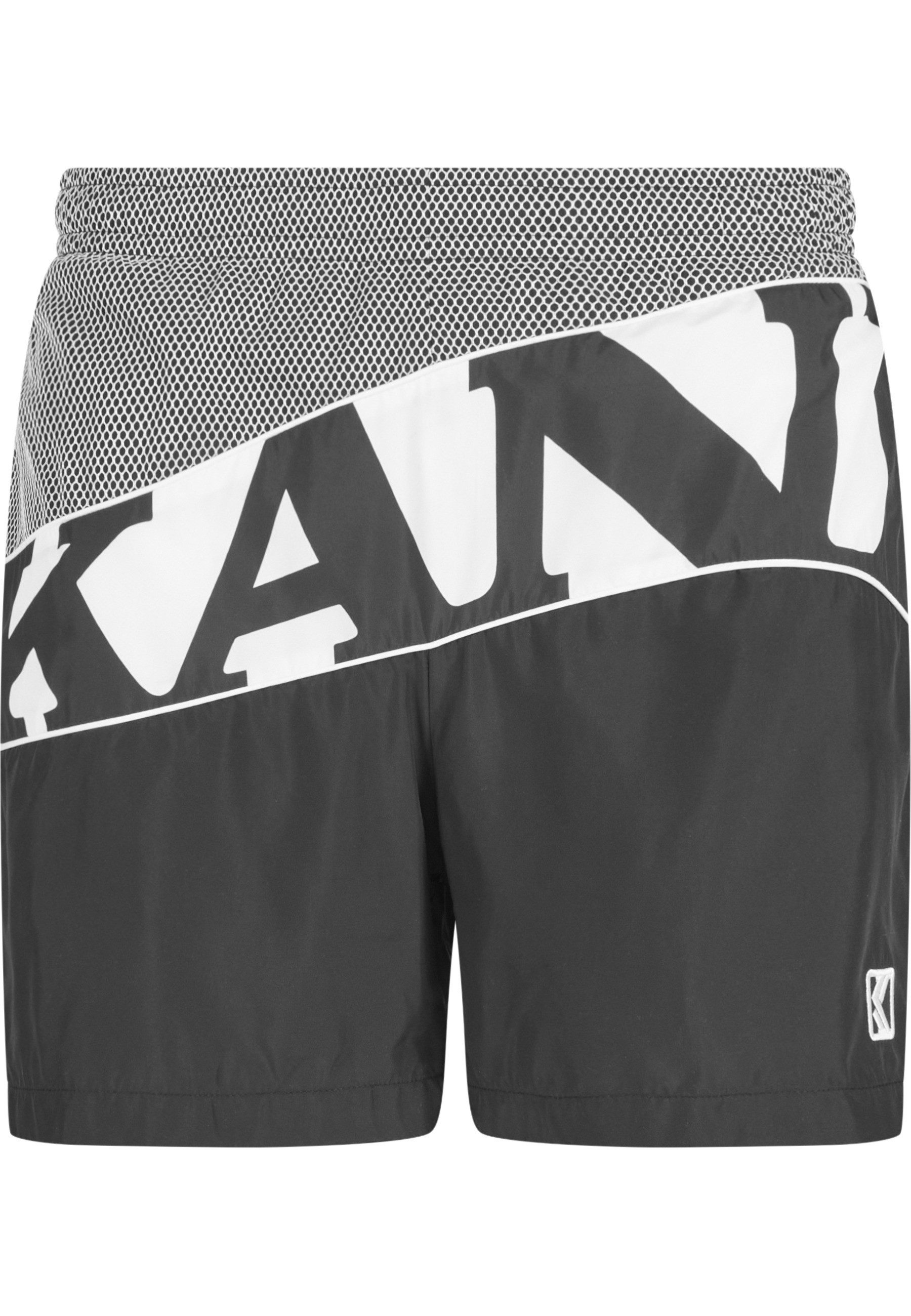 Karl Kani Shorts Karl Kani Herren KM242-014-2 Wavy Retro Black Trackshorts (1-tlg)