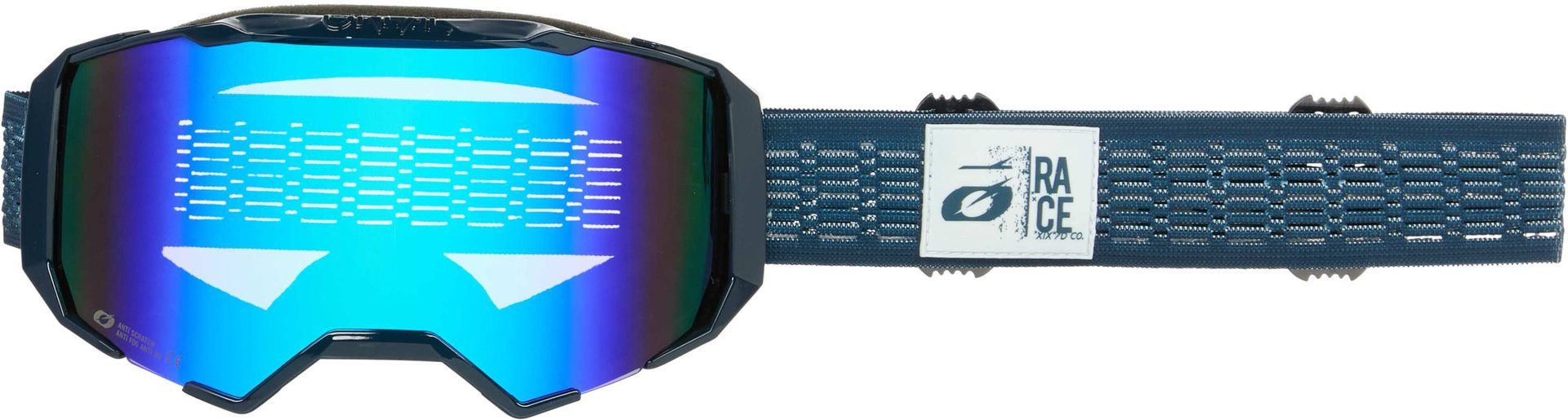 O’NEAL Motorradbrille B-22 Static Motocross Brille, Anti-Beschlag-Beschichtung,Mit Band,Kratzfest