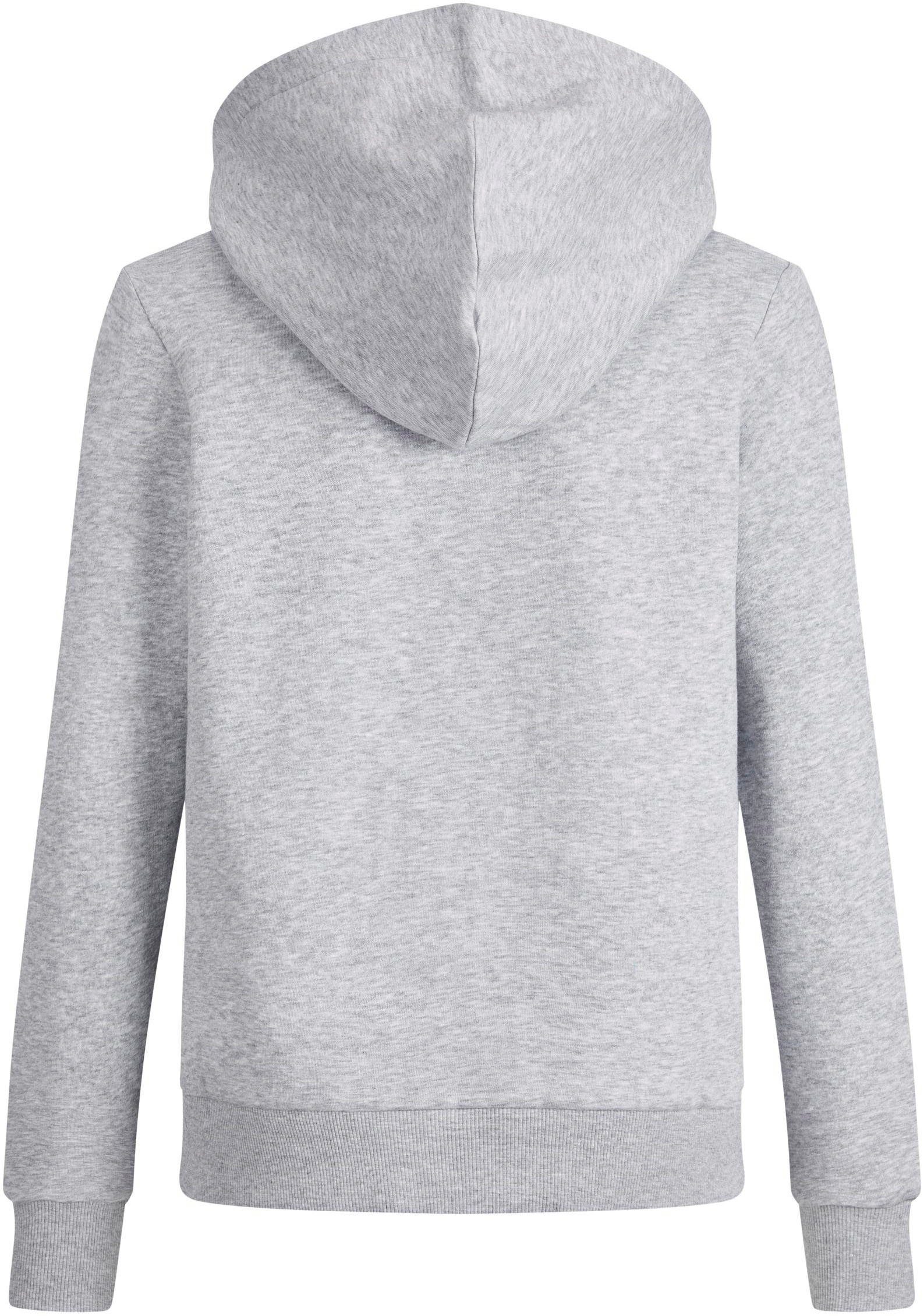 grey Kapuzensweatshirt Jack light & Jones Junior melange