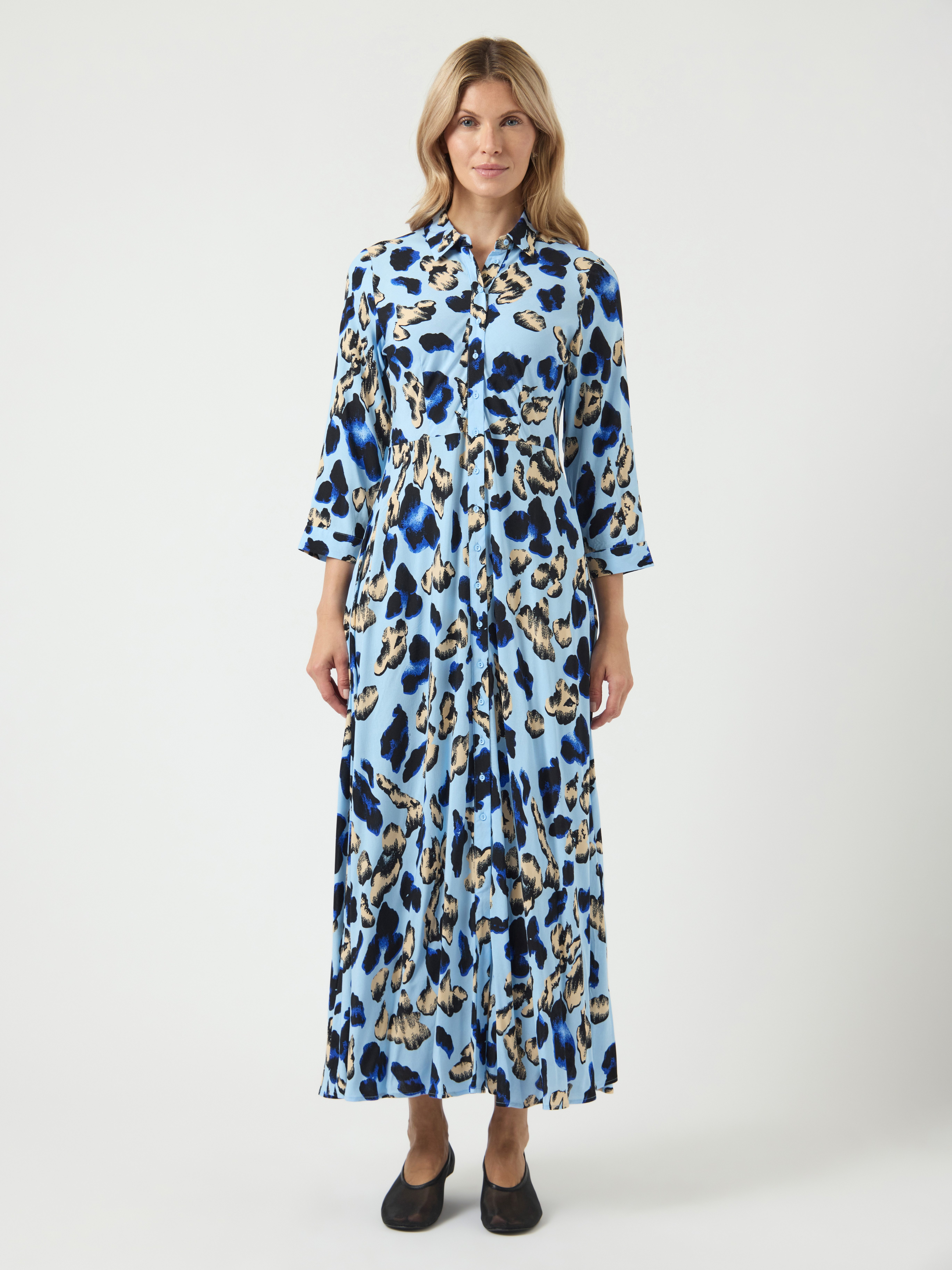 Y.A.S Hemdblusenkleid YASSAVANNA LONG SHIRT DRESS Sommerkleid, mit 3/4 Ärme günstig online kaufen