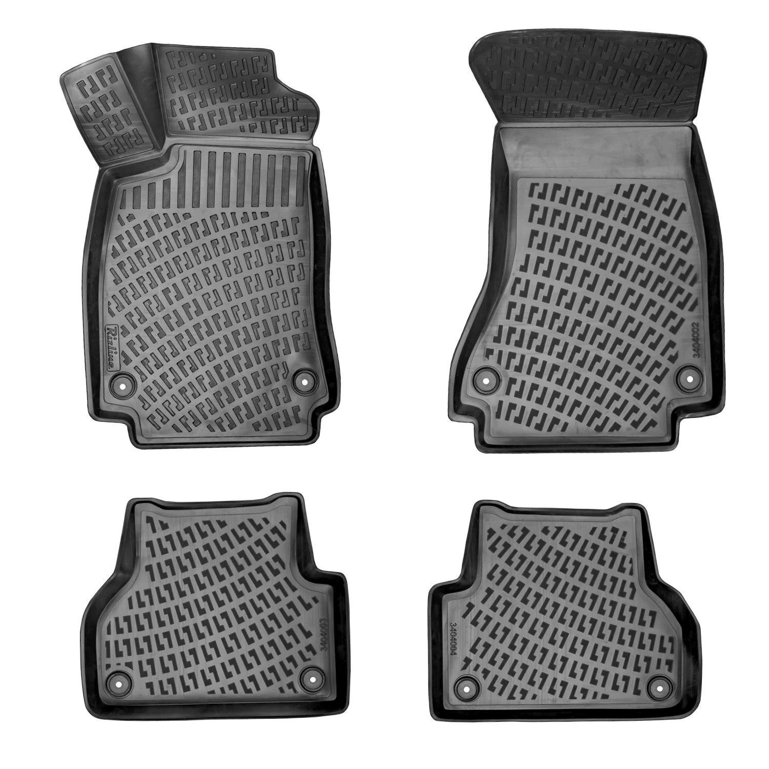 fussmattenprofi.com Auto-Fußmatte 3D Auto Fussmatten für Audi A4 (B9) S4/RS4 2015-2024 (1 St), für Audi Audi A4