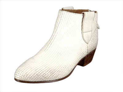 MOMA Dadolux Bianco Stiefelette