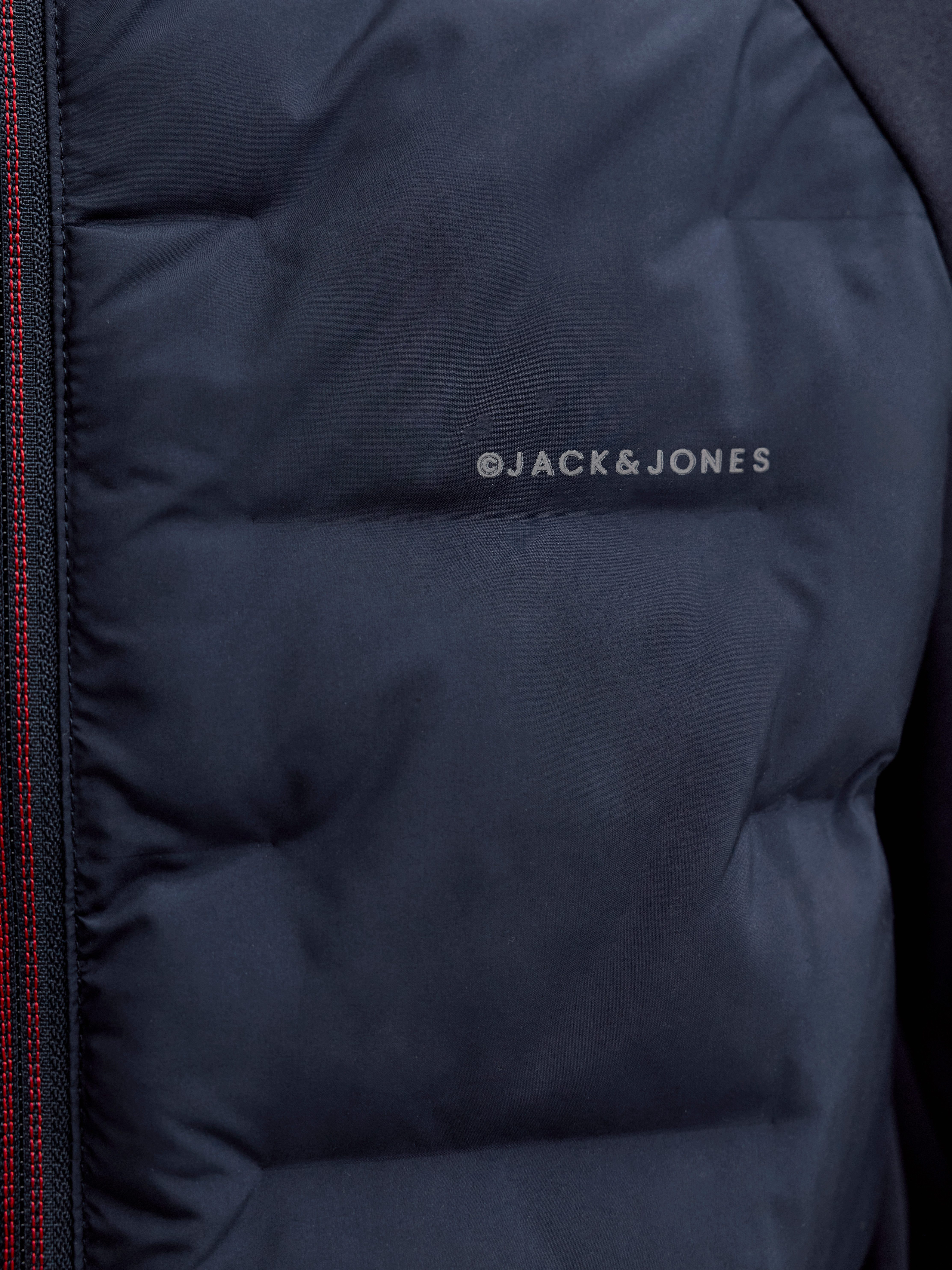 Jack & Jones Junior Steppjacke JJEPERFECT HYBRID JACKET NOOS JNR Polyester, regular fit