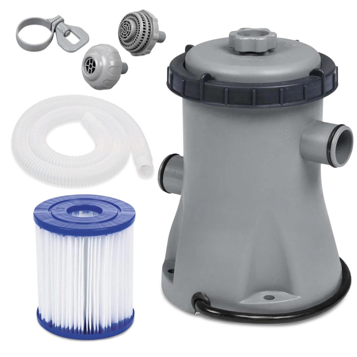 Bestway Pool-Filterpumpe Filterpumpe 1249 l/h, Bestway 58381 Flowclear Pumpe für Pool Filter (1-tlg)