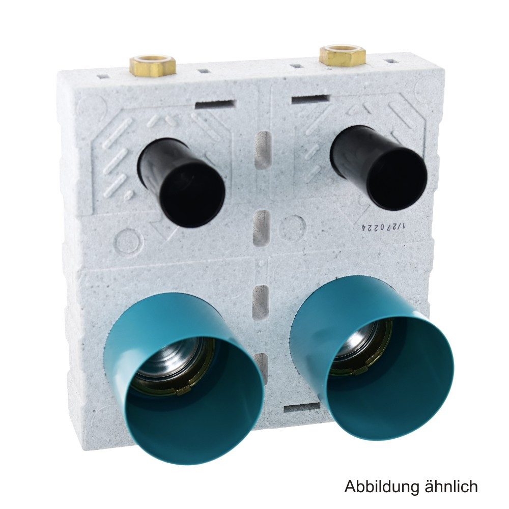 Wittigsthal TGA Solutions GmbH Kaltwasserzähler Wasserzählermodul DUO, UP-fix Clever easy 3/4" IG, 20/2-A für 2 Wasser
