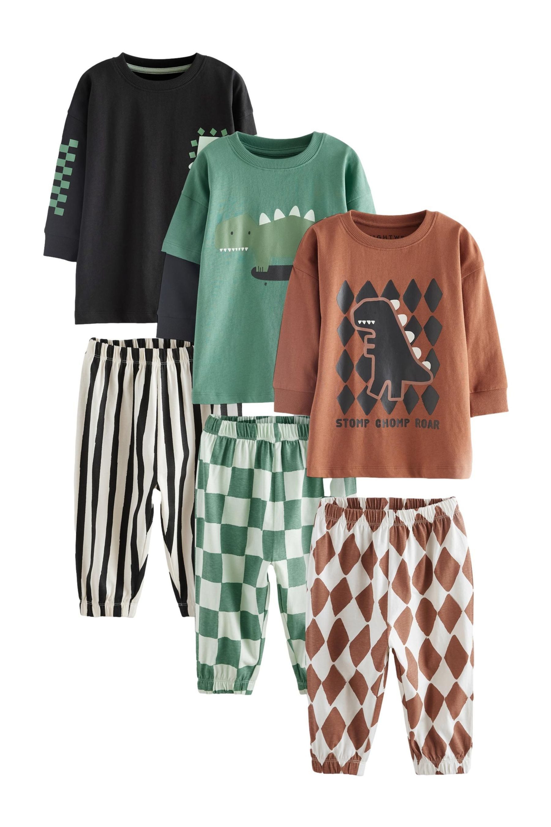 Next Pyjama Oversized Fit Schlafanzug aus günstig online kaufen