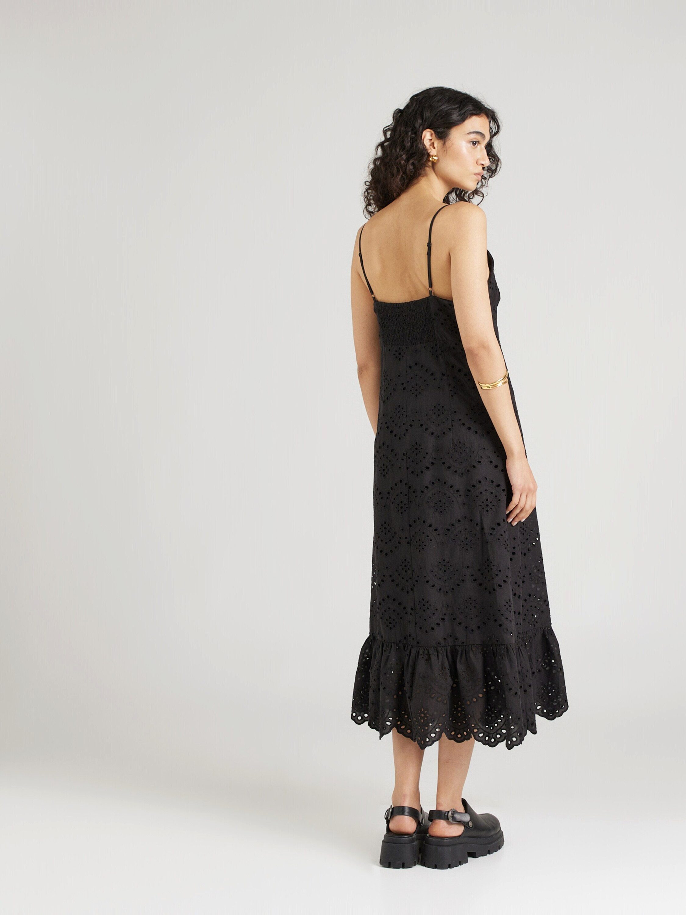 pieces Midikleid VILDE (1-tlg) Stickerei günstig online kaufen
