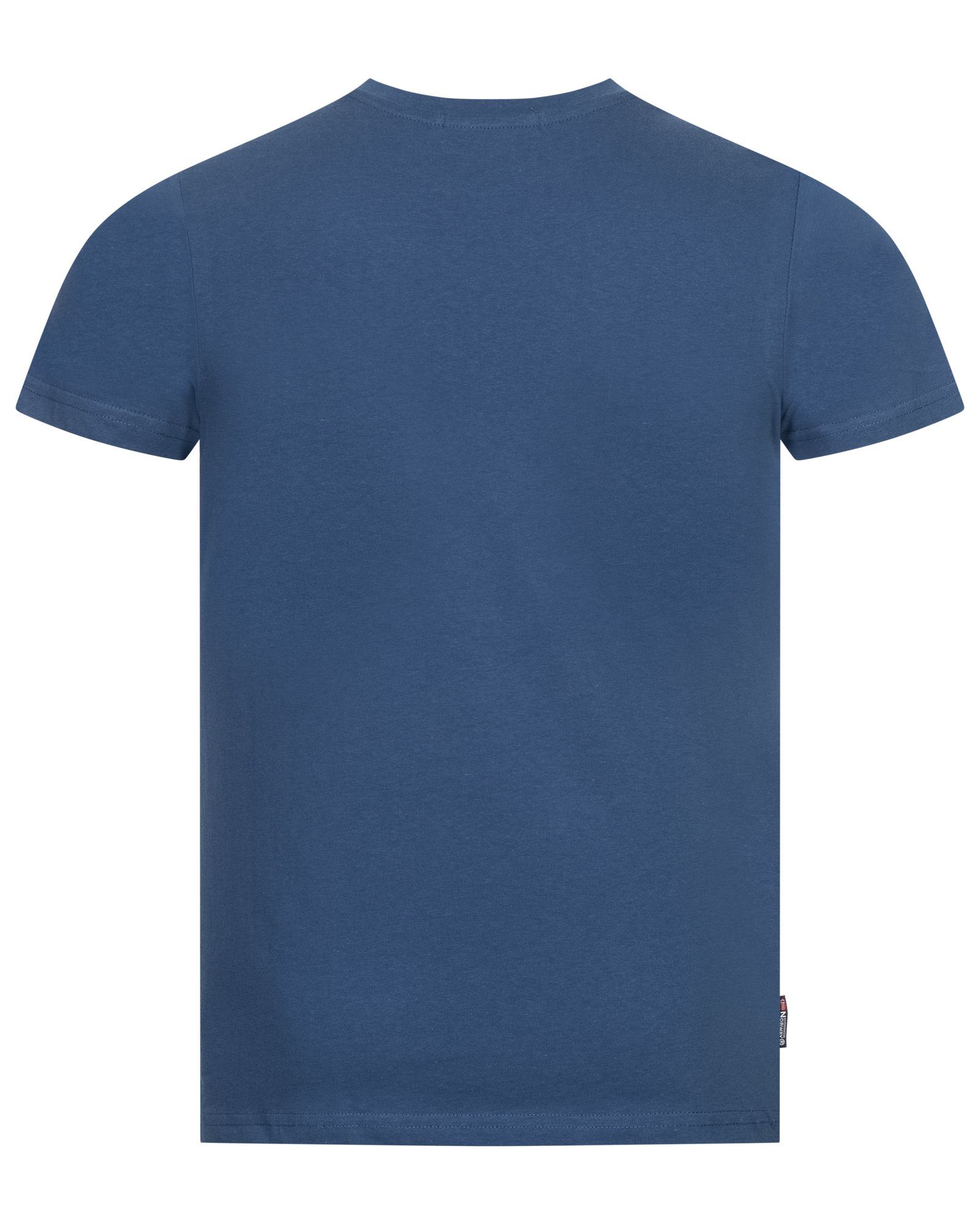 Geographical Norway Kurzarmshirt Geographical Norway T-Shirt Herren Shirt Hemd Sommer Baumwolle Print