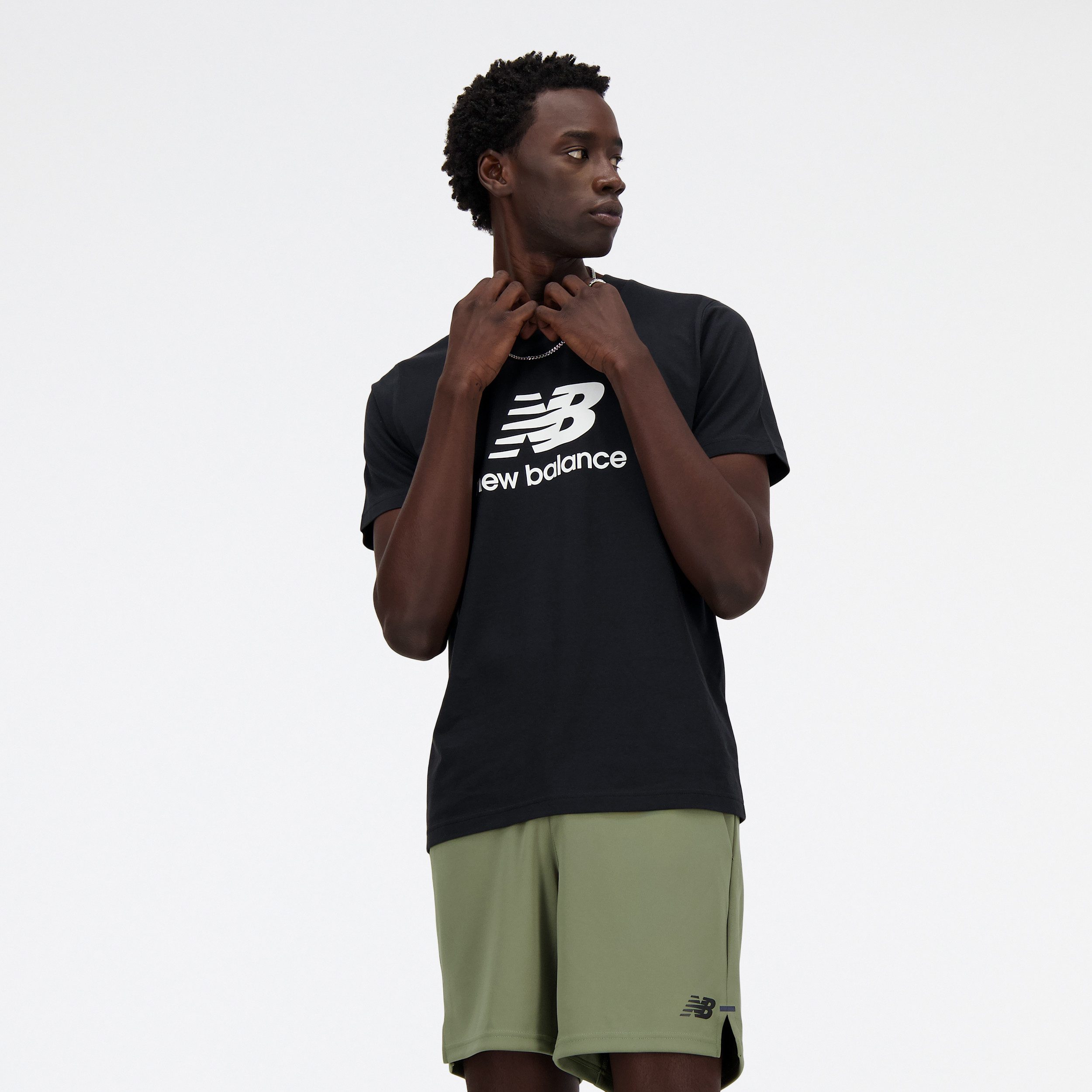 New Balance T-Shirt SPORT ESSENTIALS LOGO T-SHIRT (1-tlg) günstig online kaufen