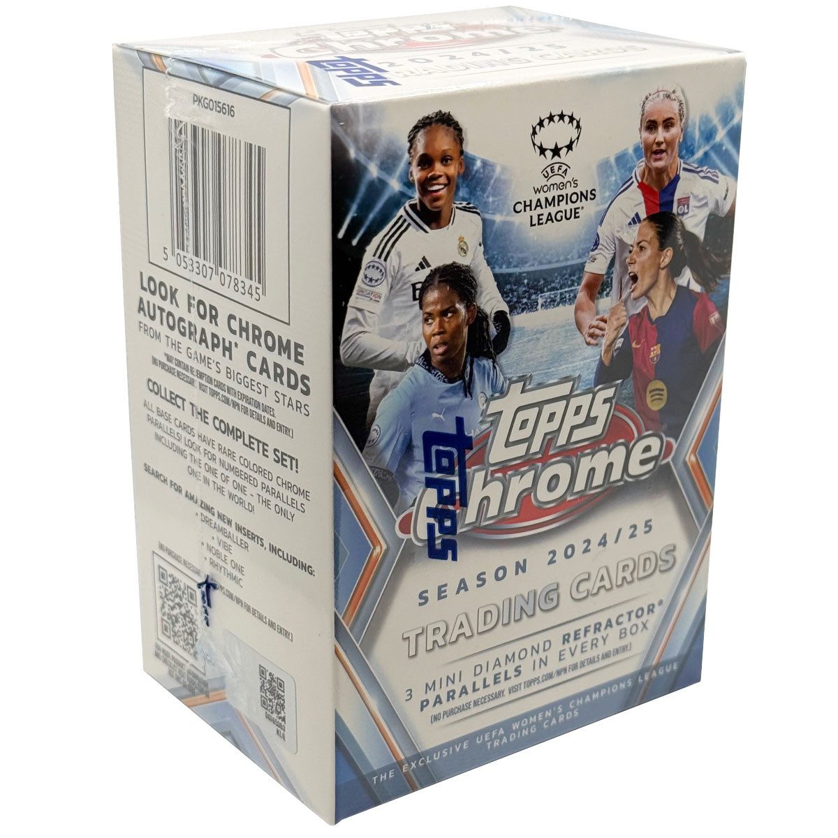 Topps Sammelkarte Topps Chrome UEFA Women's Champions League 2024/25 - 1 Value Box