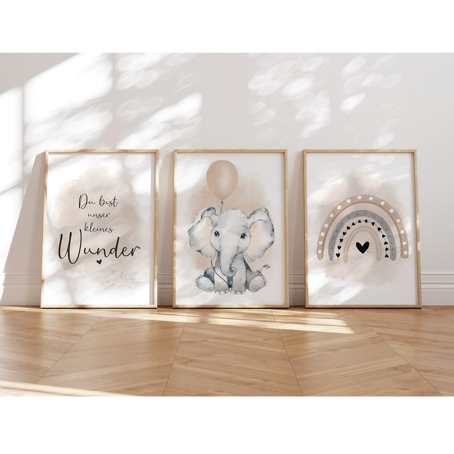 MeinBaby123® Poster Bilder Kinderzimmer, Poster Kinderzimmer Deko, Babyzimm günstig online kaufen
