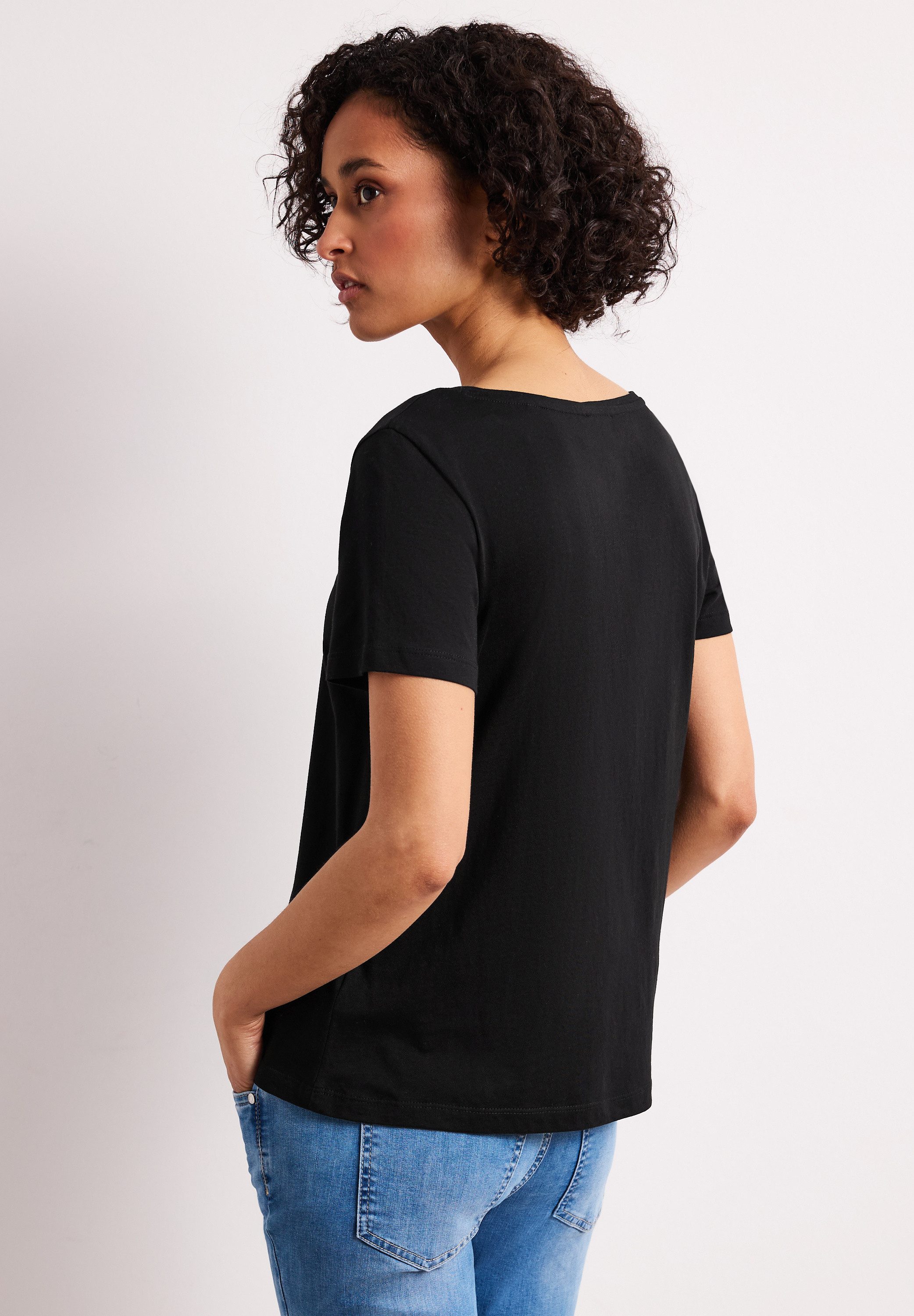 STREET ONE T-Shirt aus reiner Baumwolle – Bild 2 von 5