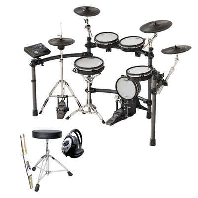 Nux E-Drum DM-8 E-Dum Schlagzeug mit Zubehör-Set,Komplett Set, Inkl Zubehör