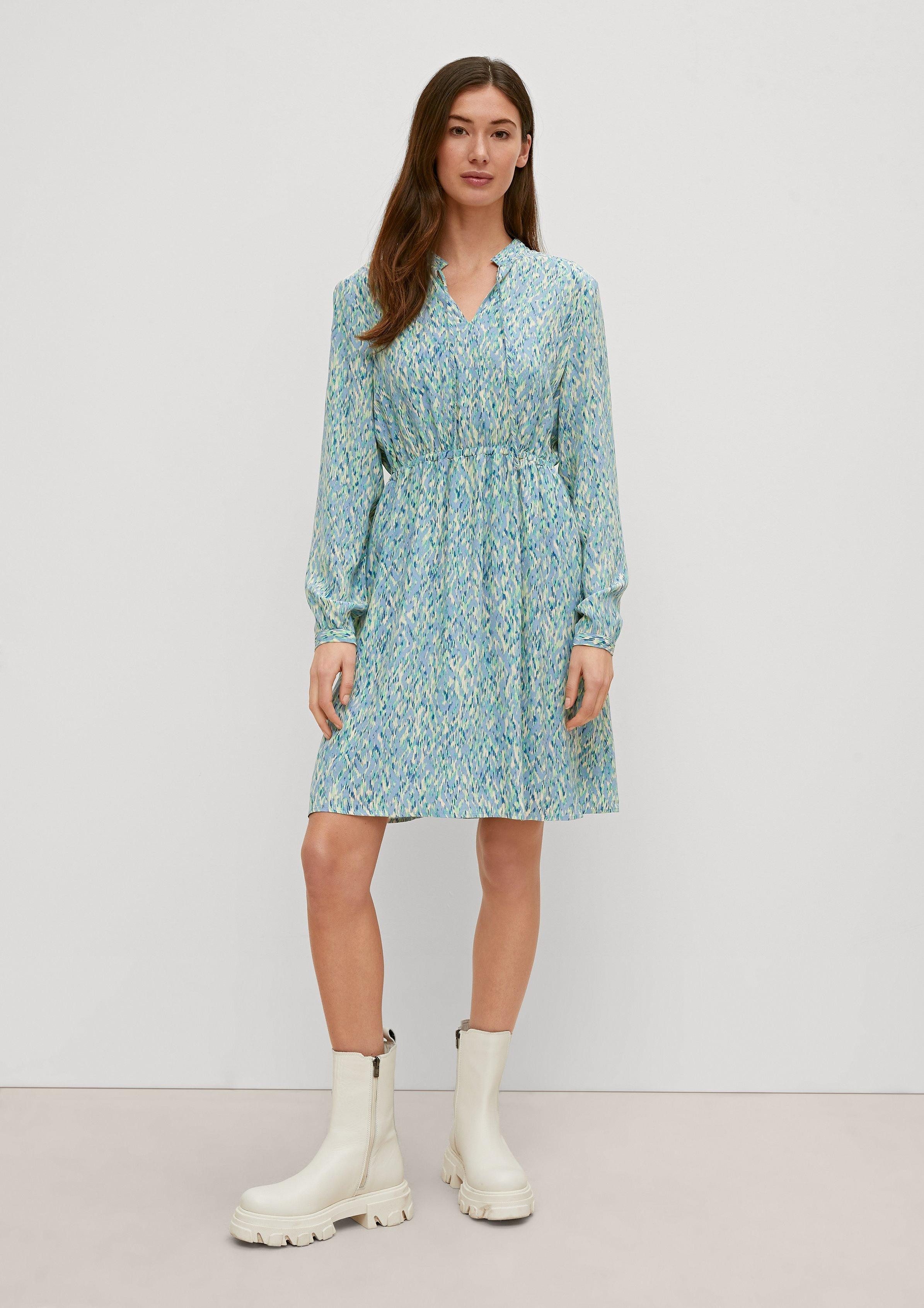 comma casual identity Minikleid Crêpe-Kleid aus günstig online kaufen