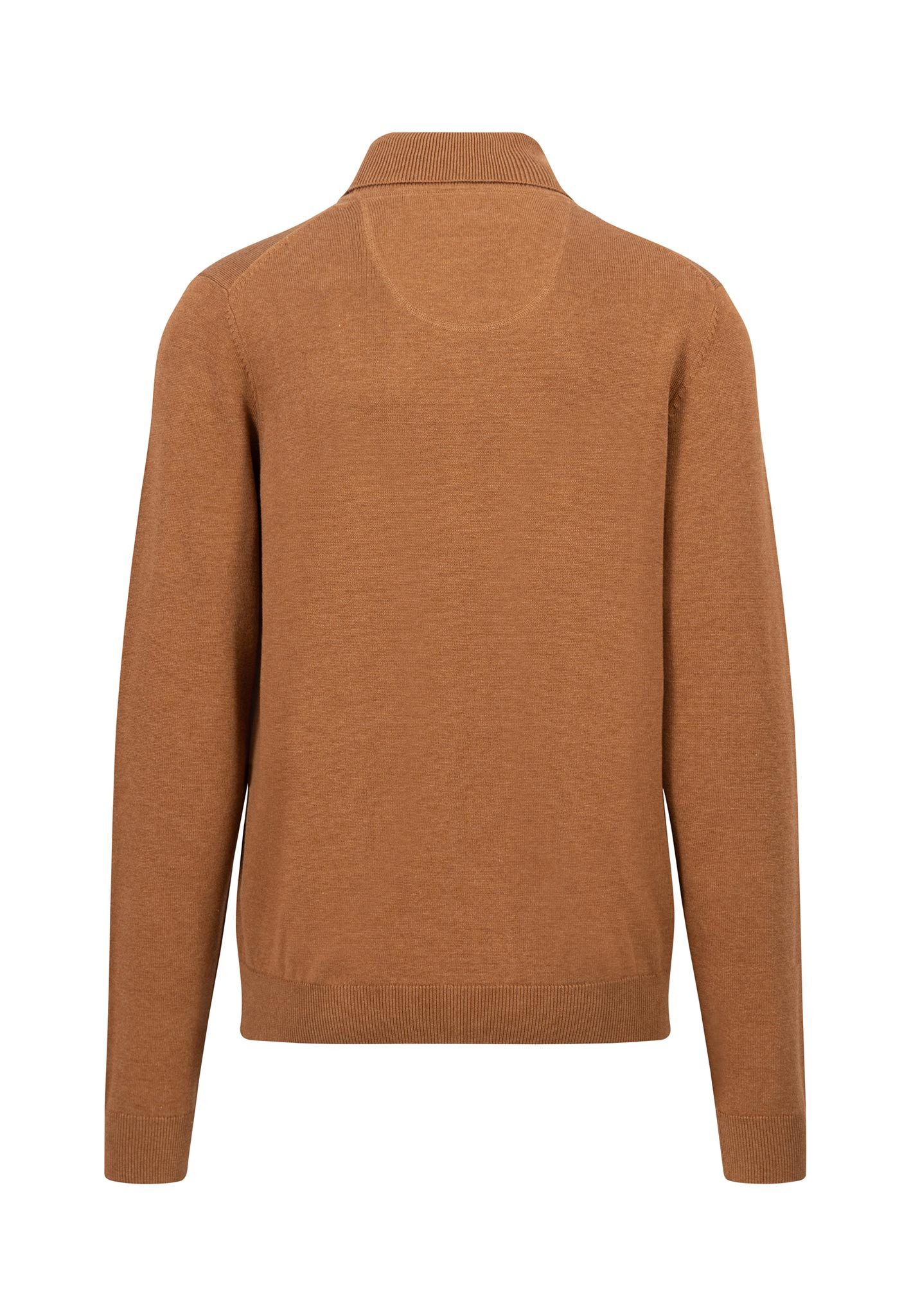 FYNCH-HATTON Rollkragenpullover mit Logostickerei auf der günstig online kaufen