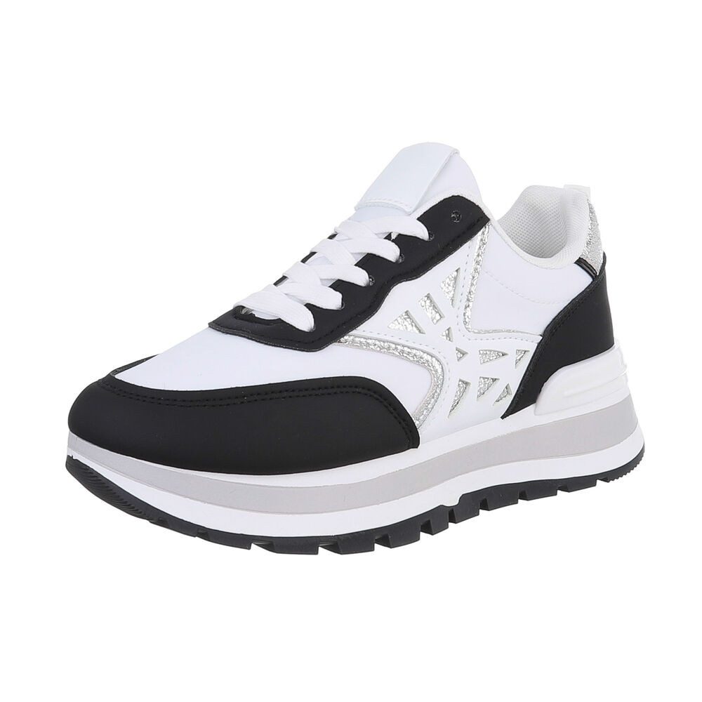 Ital-Design Damen Low-Top Freizeit Sneaker (87118355) Flach Sneakers Low in günstig online kaufen