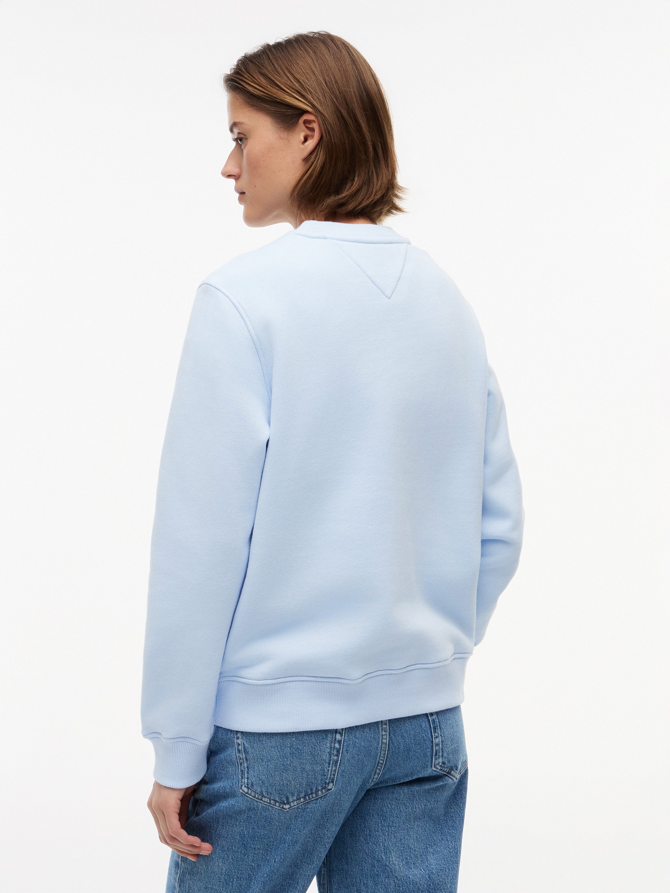 Tommy Jeans Sweatshirt TJW REG TJ FLAG CREW Baumwolle, Logodruck