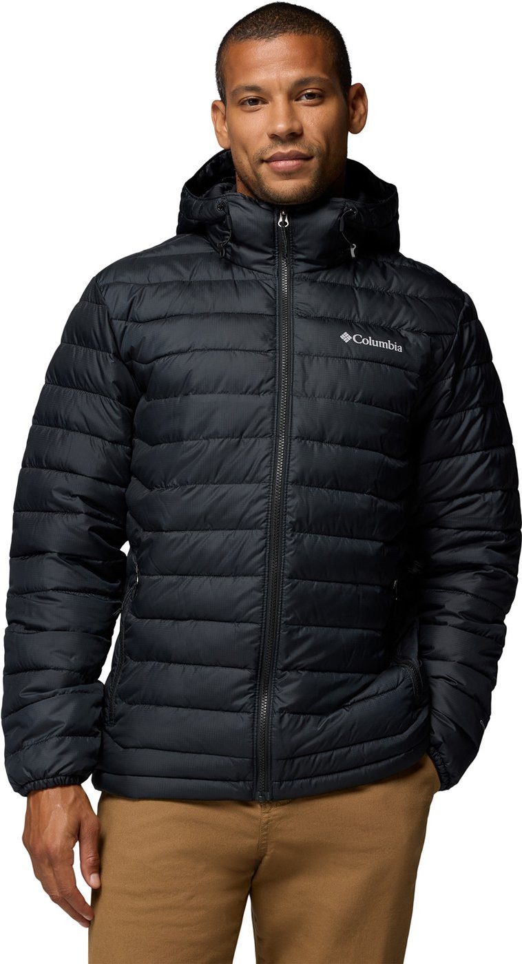 Columbia Funktionsjacke Powder Lite II Hooded Jacket BLACK RIPSTOP