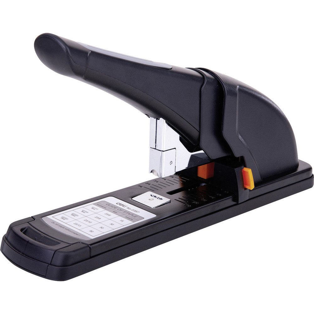 Deli Heftgerät DELI Blockheftgerät D393290 Schwarz 1 St.