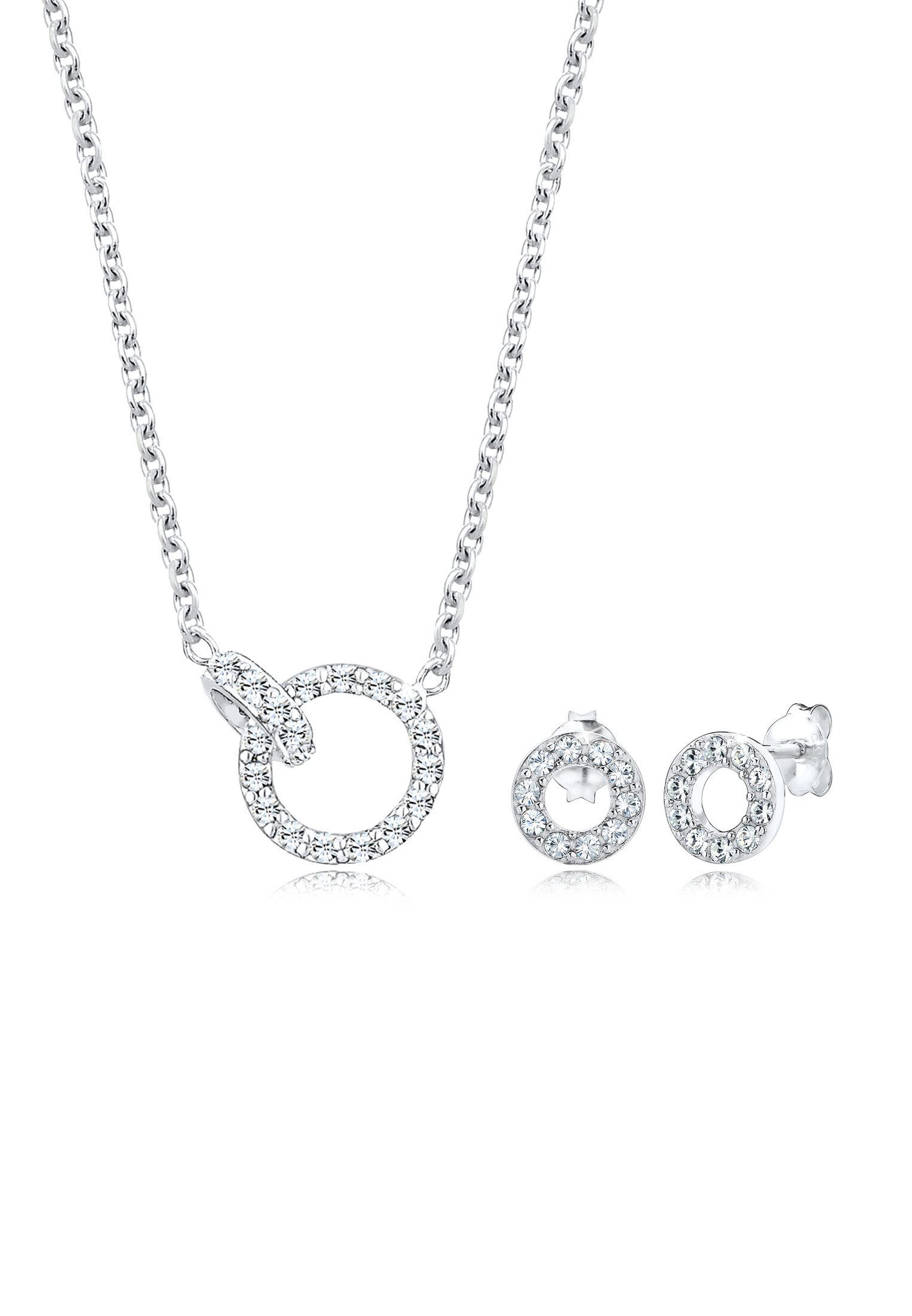 Elli Schmuckset Kreis 925 Silber, mit günstig online kaufen