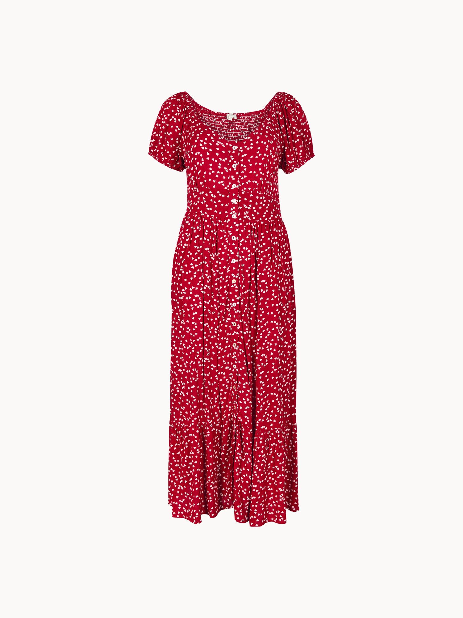 Druckkleid Mini-Midikleid