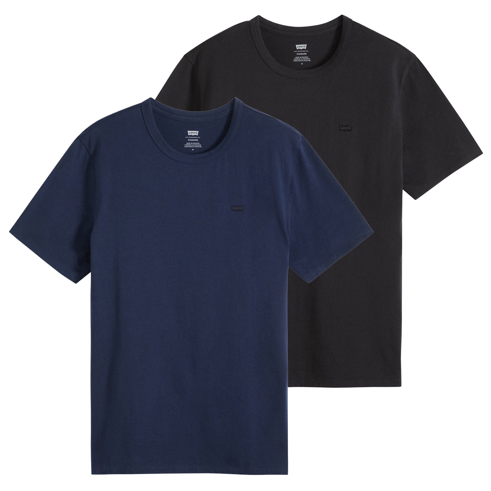 T-Shirt Herren T-Shirt 2er Pack Baumwolle Icon Tee