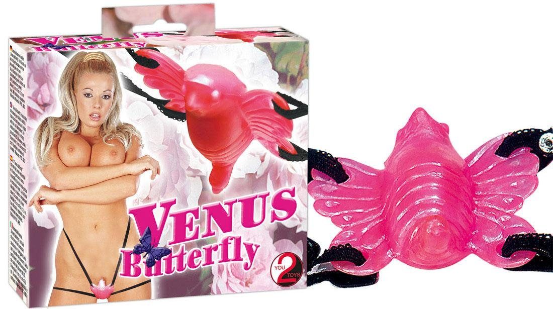 Butterfly-Vibrator Butterfly, kabelgebundenen You2Toys mit tragbaren Fernbedienung Venus