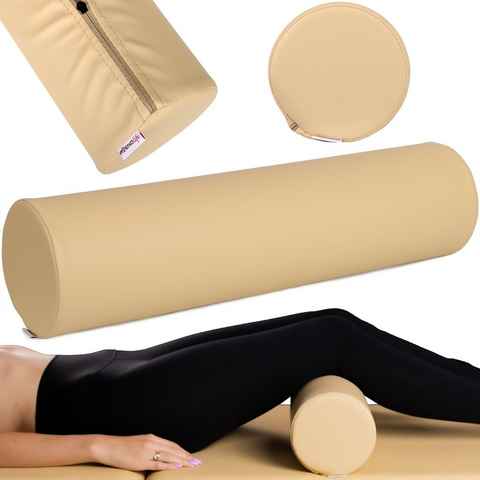 Habys Massageliege Vollrolle Knierolle Lagerungsrolle für Behandlungsliege 15 x 60cm Yoga