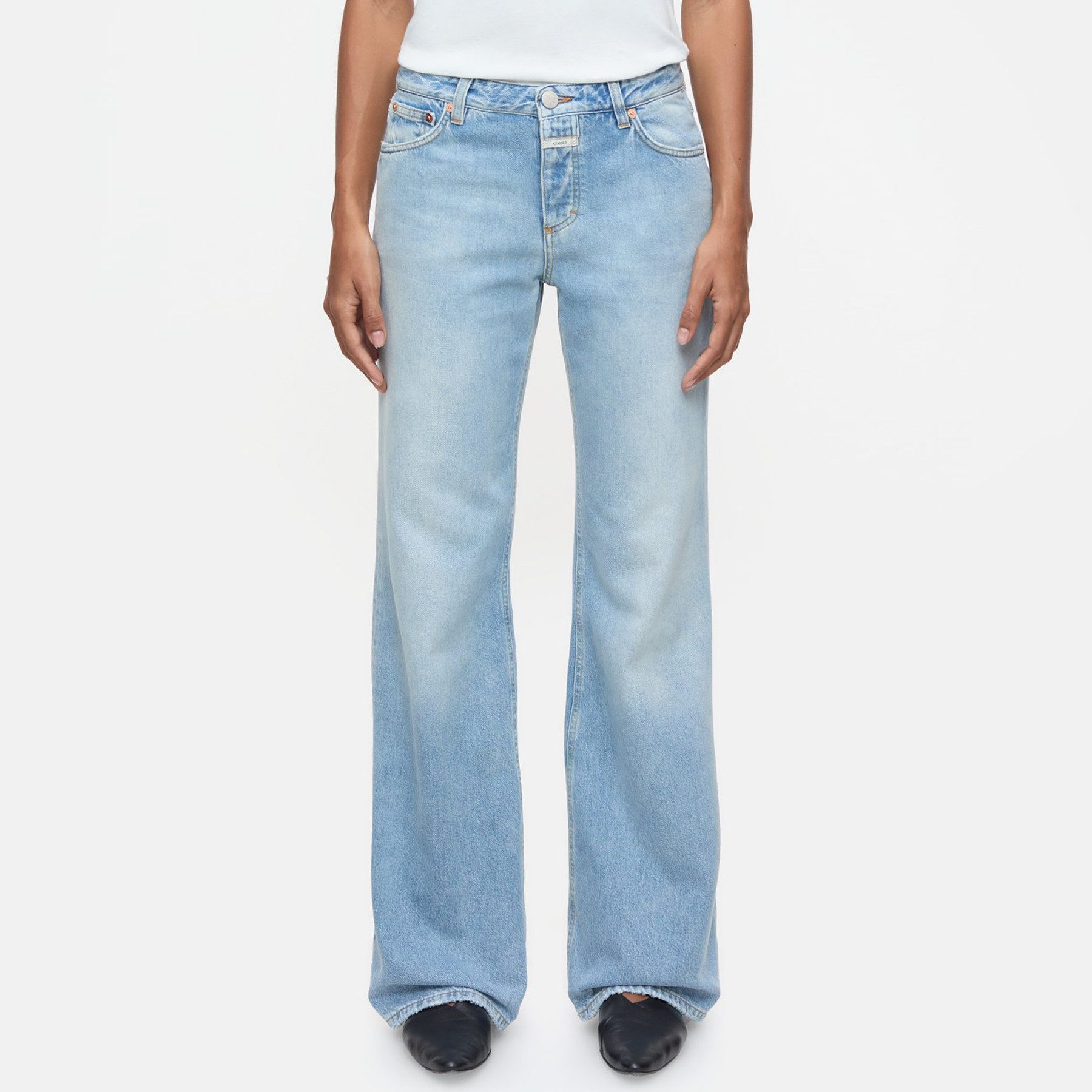 CLOSED 5-Pocket-Jeans CLOSED Jeans GILLAN Mid Waist - Light Blue