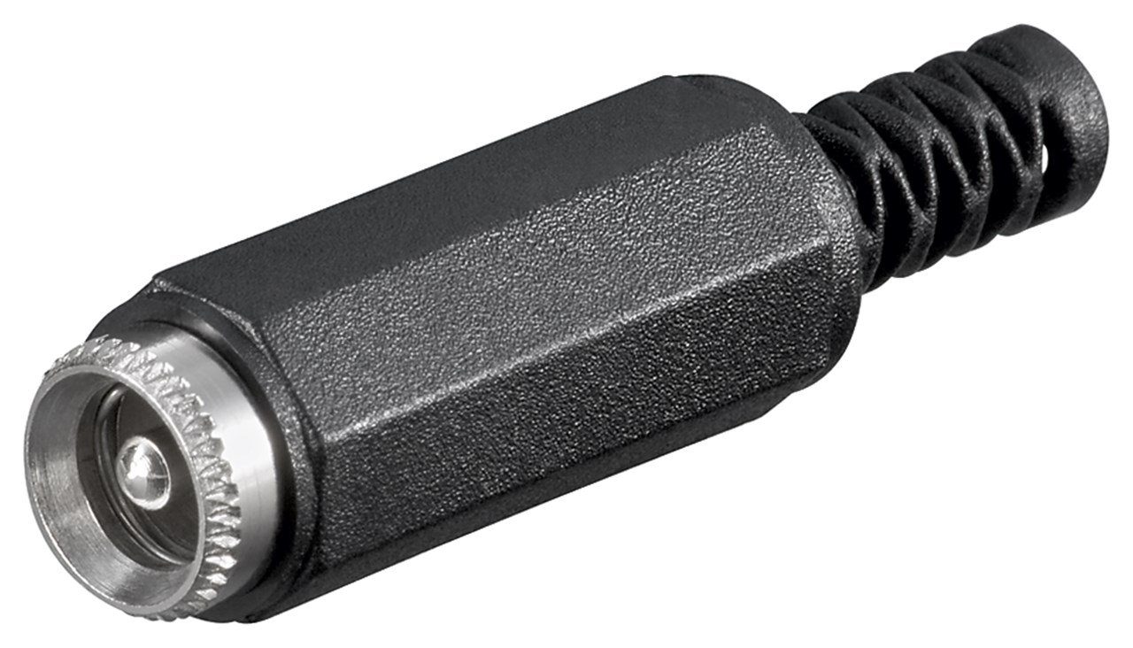 Goobay Сетевой разъем goobay DC Kupplung mit Knickschutz 2,5 mm (Bulk)