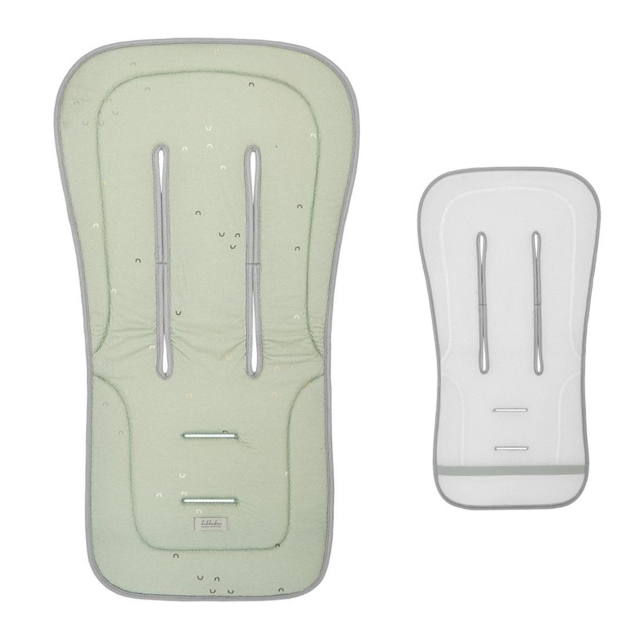 Kikkaboo Kinderwagen-Sitzauflage Sitzauflage Anti-Schweiß, Baumwolloberfläche, Sitzauflage