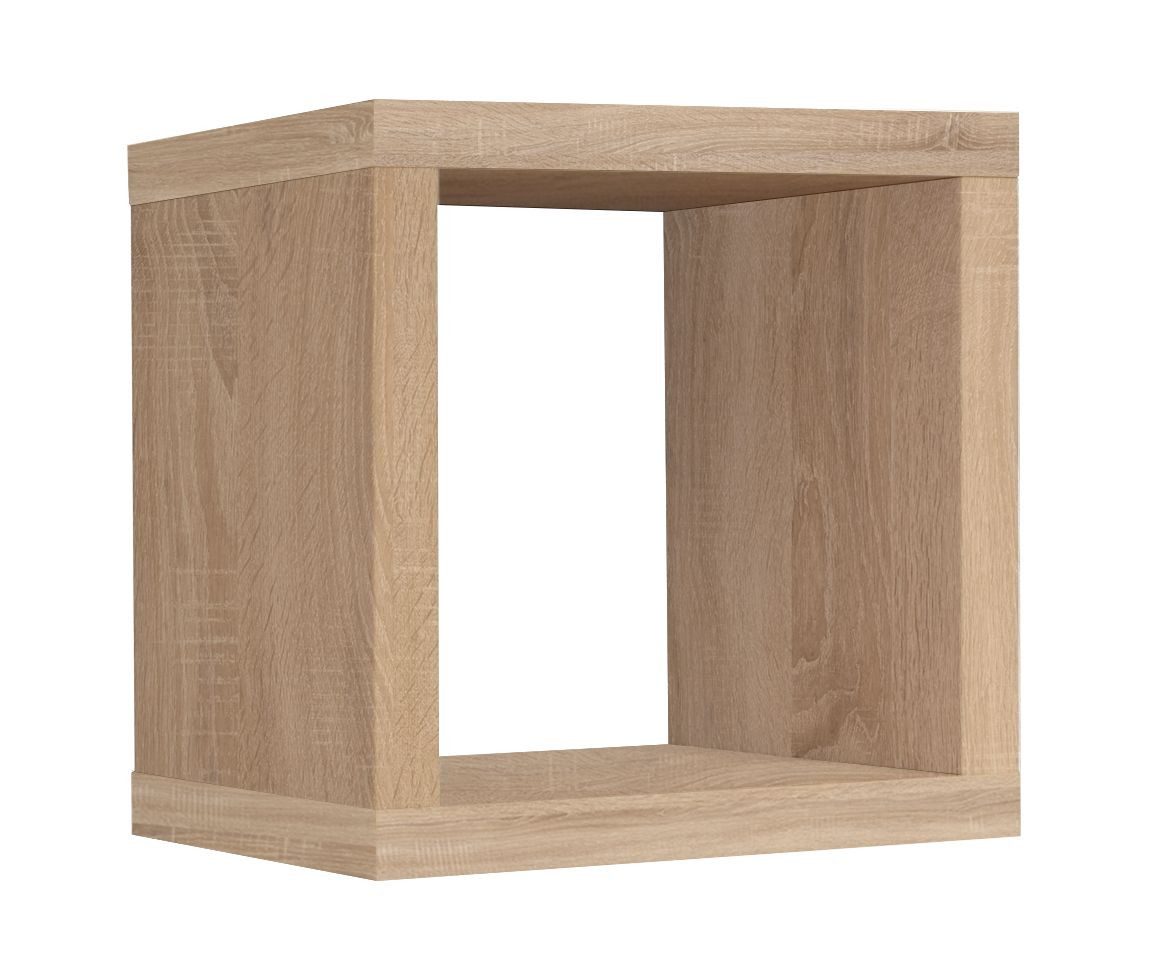 FURNARO Regalwürfel, in eiche sägerau B/H/T: 40x41x40 cm