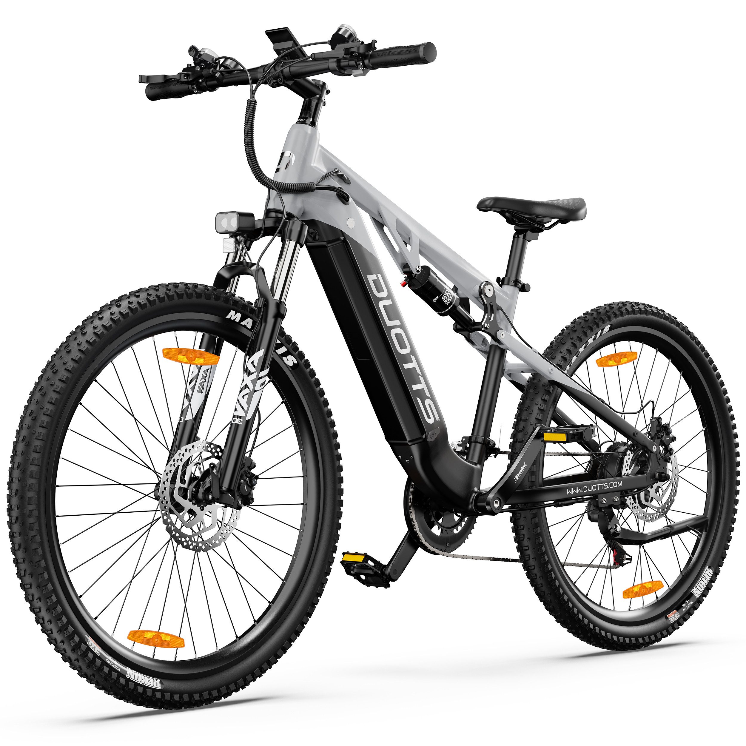 DUOTTS E-Bike Mountain Bike E29 Men's Electric Bicycle 648Wh 27.5 inch Women's 48V 13.5AH 50Nm, 14-speed Shimano Shimano derailleur, derailleur gears, rear motor, 648 Wh, IPX4, max. incline 20–30°, max. load 150 kg