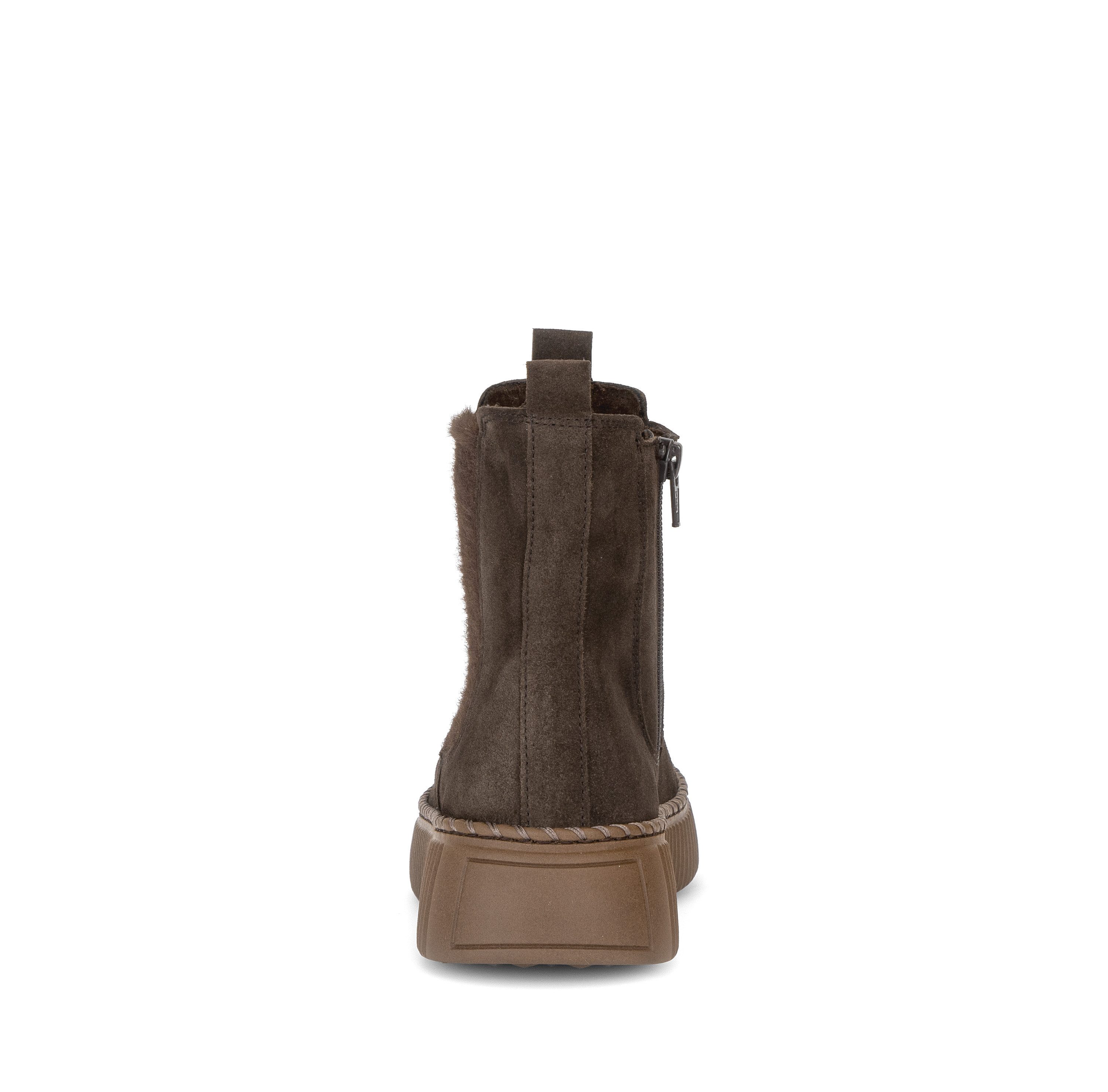 Gabor Chelseaboots Plateau, Stiefelette mit zwei Anziehlaschen